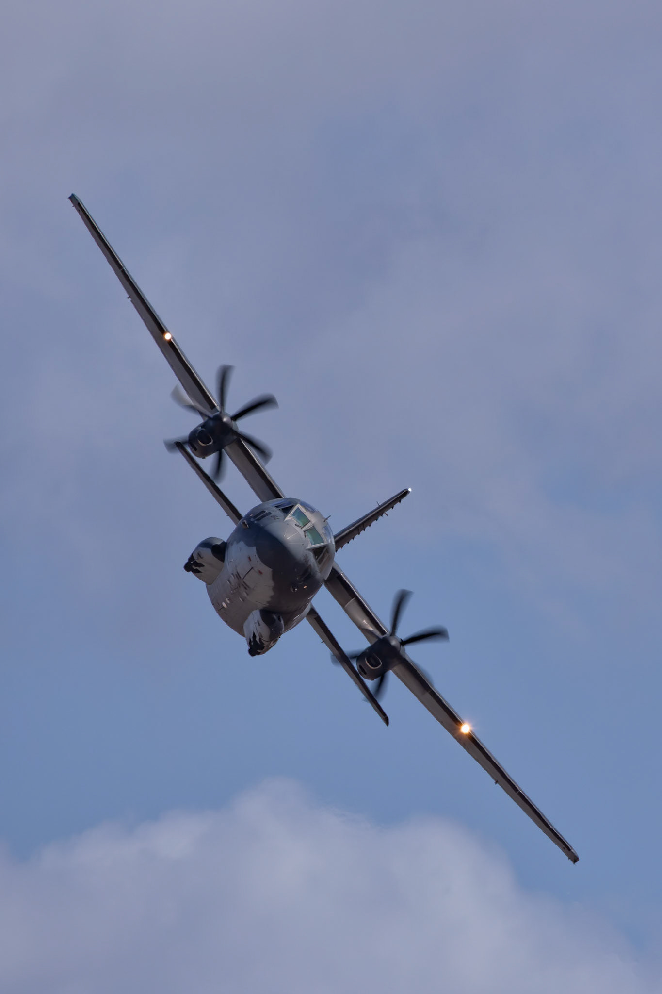 RAAF 35 Squadron C-27J Spartan on display at the Avalon Airshow in Victoria, Australia