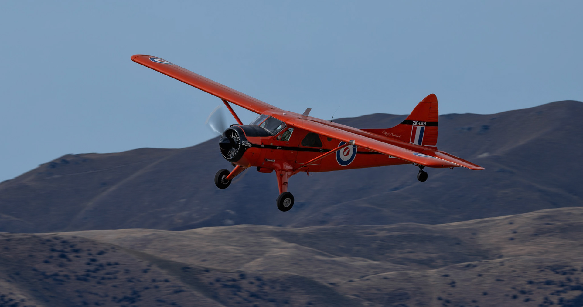 De Havilland Canada DHC-2 Beaver Mk 1 [ZK-HKU] on display at Warbirds over Wanaka, New Zealand