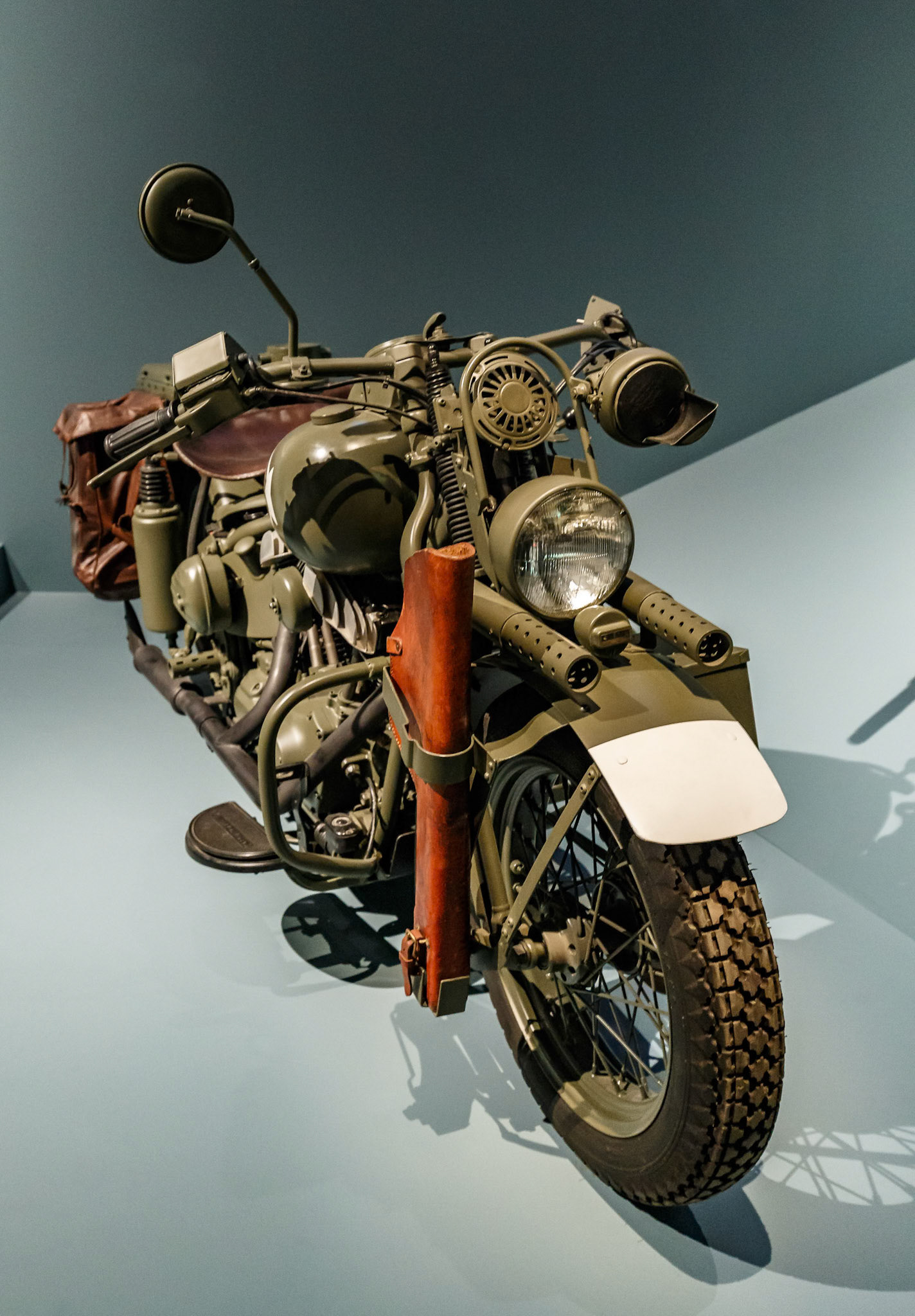 Captain America MotorCycle Prop display at GOMA for the Marvel Exhibition, Brisbane