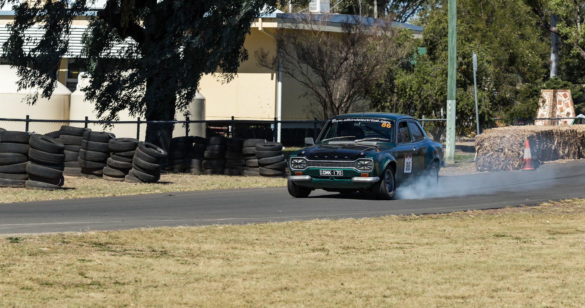 Car 86 - 1970 Ford Escort MkI, driven by Craig Lawerence at the Leyburn Sprints, Australia