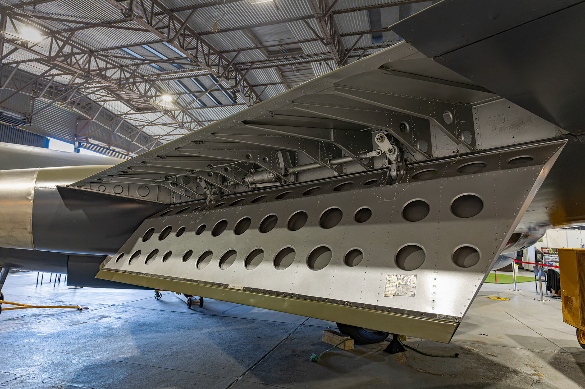 GAF Canberra Mk20-Mk21 on display at the RAAF Amberley Aviation Heritage Centre at Amberley, Australia