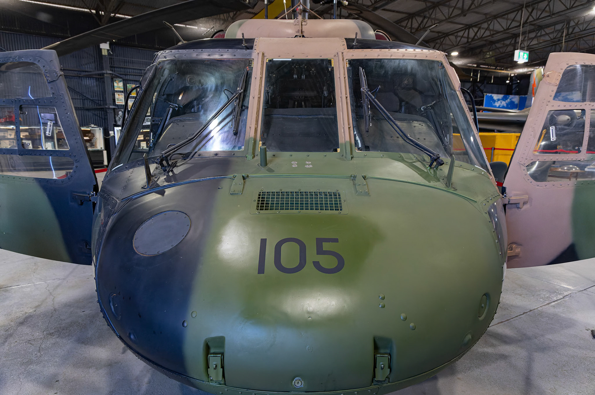 Sikorsky UH-60 Blackhawk on display at the RAAF Amberley Aviation Heritage Centre at Amberley, Australia