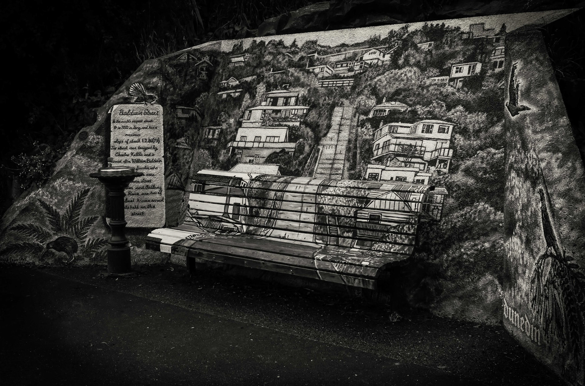 Baldwin Street in Dunedin, New Zealand