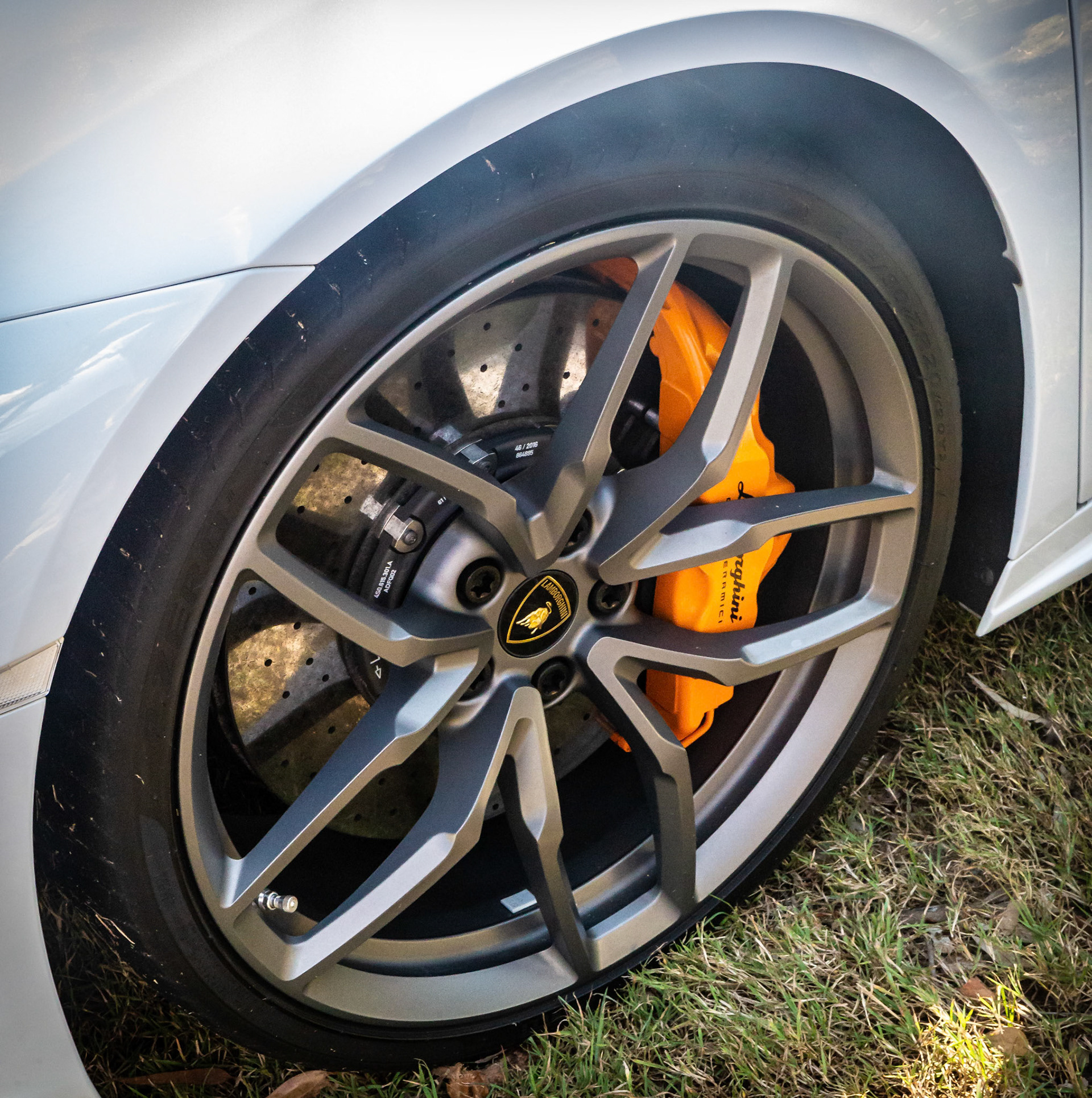 Lamborghini Huracan at the Forestdale Carshow in Forestdale, Australia. 2018