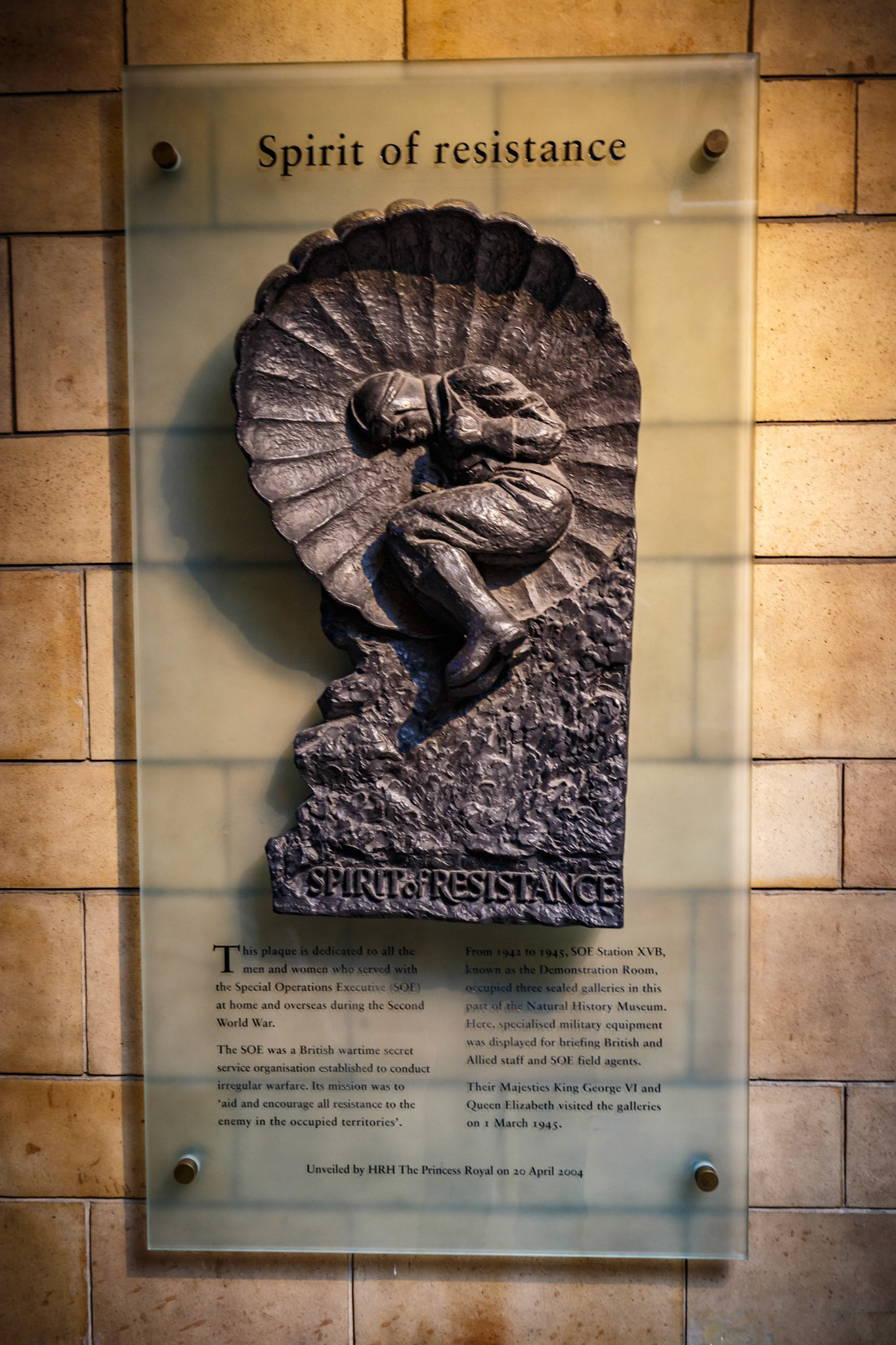 Inside the Natural History Museum in London, England