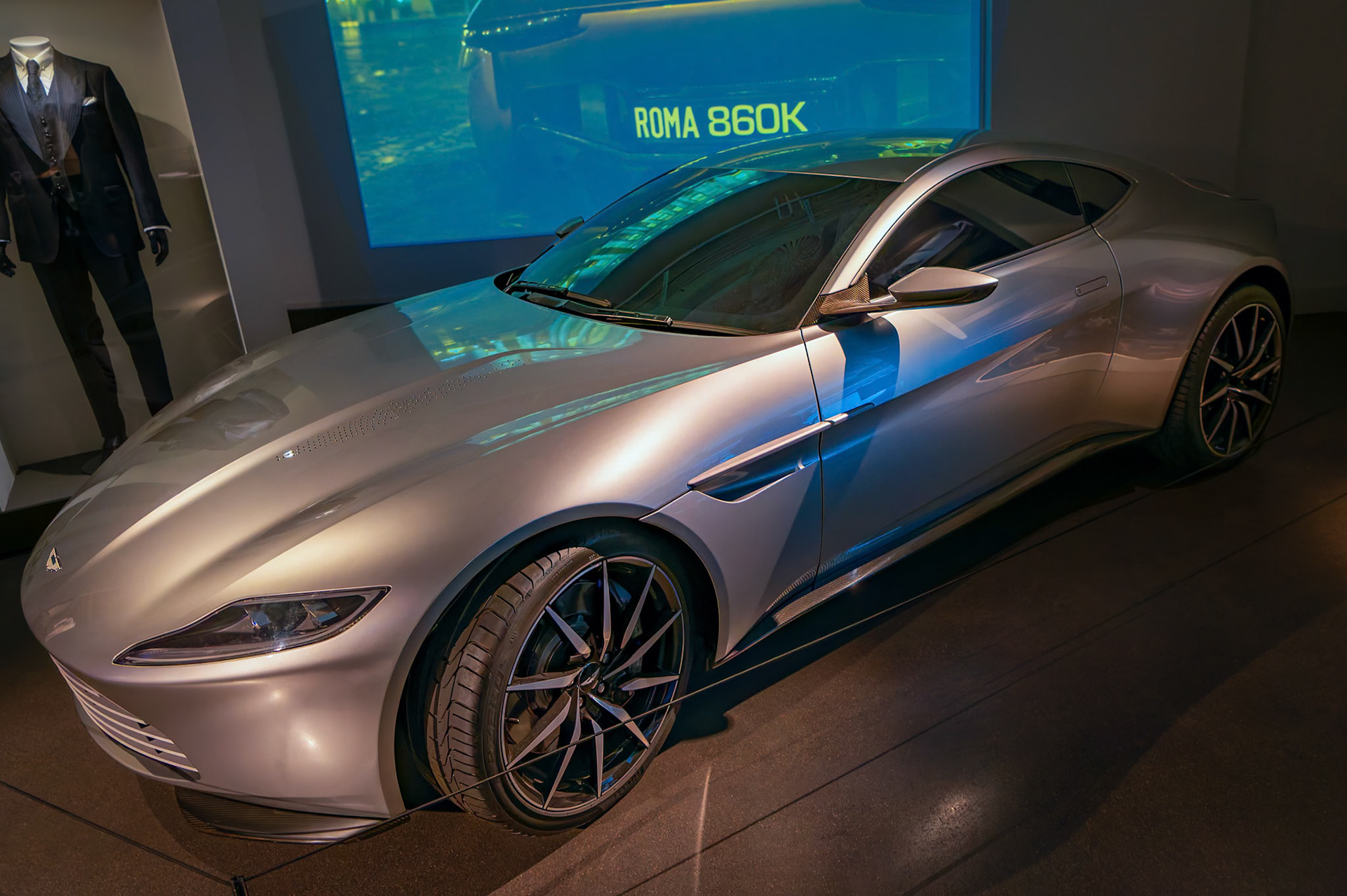 Aston Martin DB10 from "Spectre", Bond in Motion in London, England