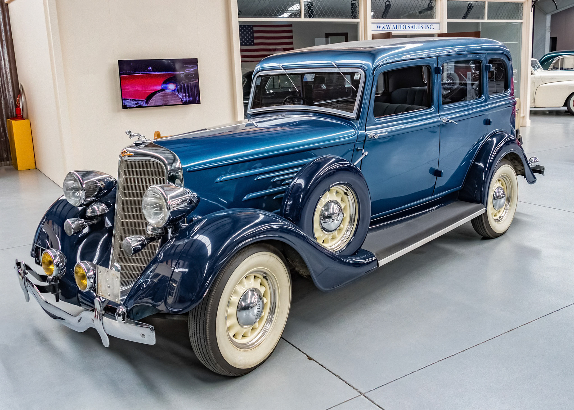 Dodge Wagon on display at Warbirds and Wheels in Wanaka, New Zealand