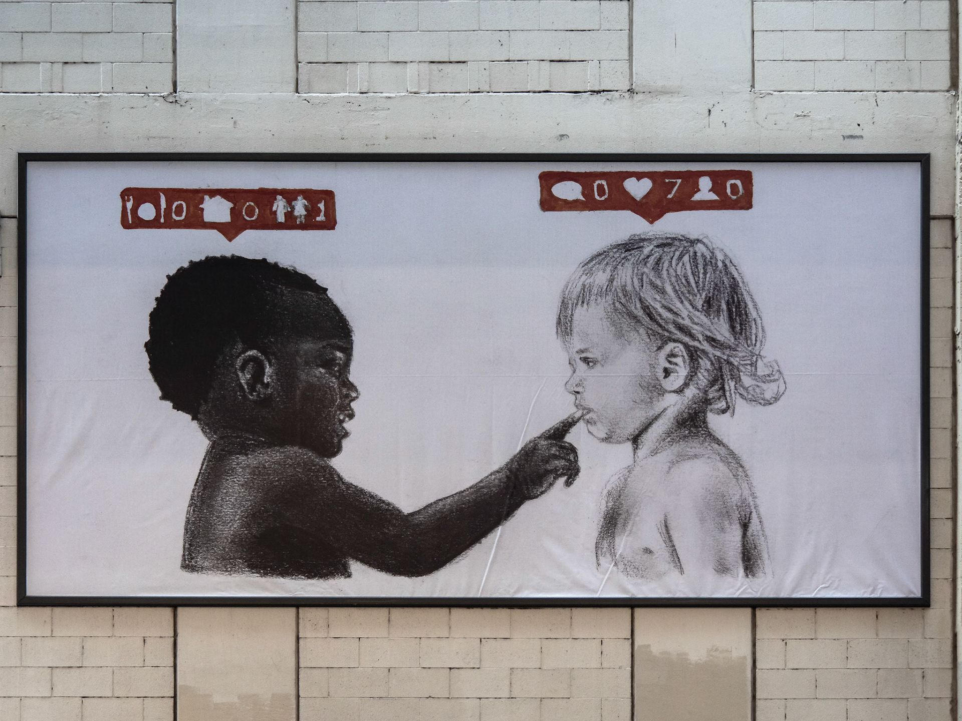 Street Art off Charlotte Street in Brisbane City, Australia