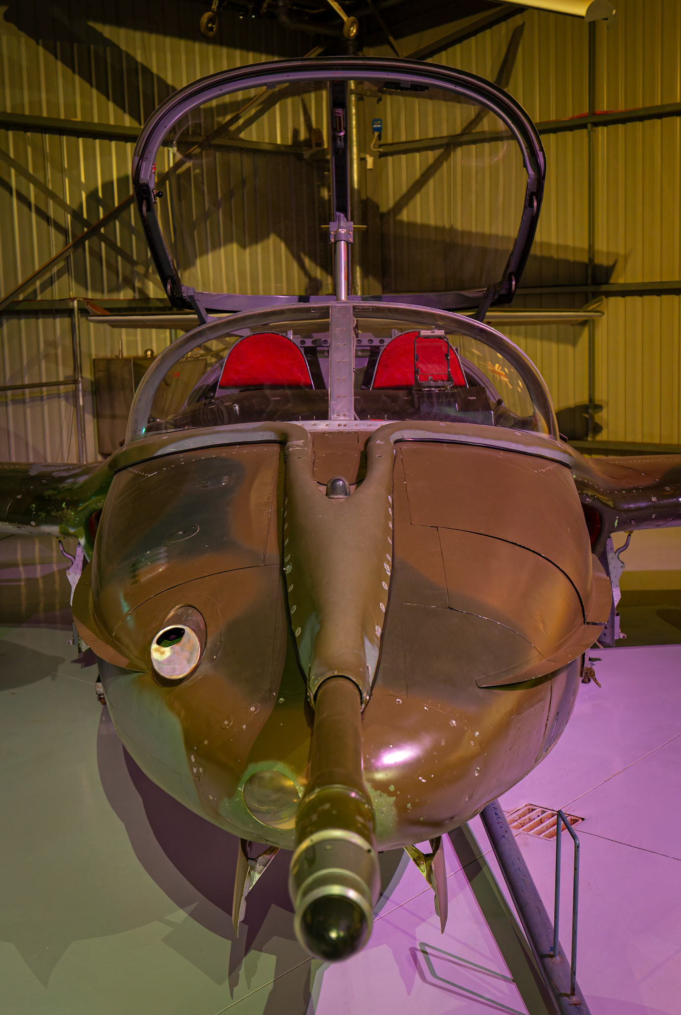 Cessna A37B Dragonfly on display at Temora Air Museum in Temora, New South Wales, Australia