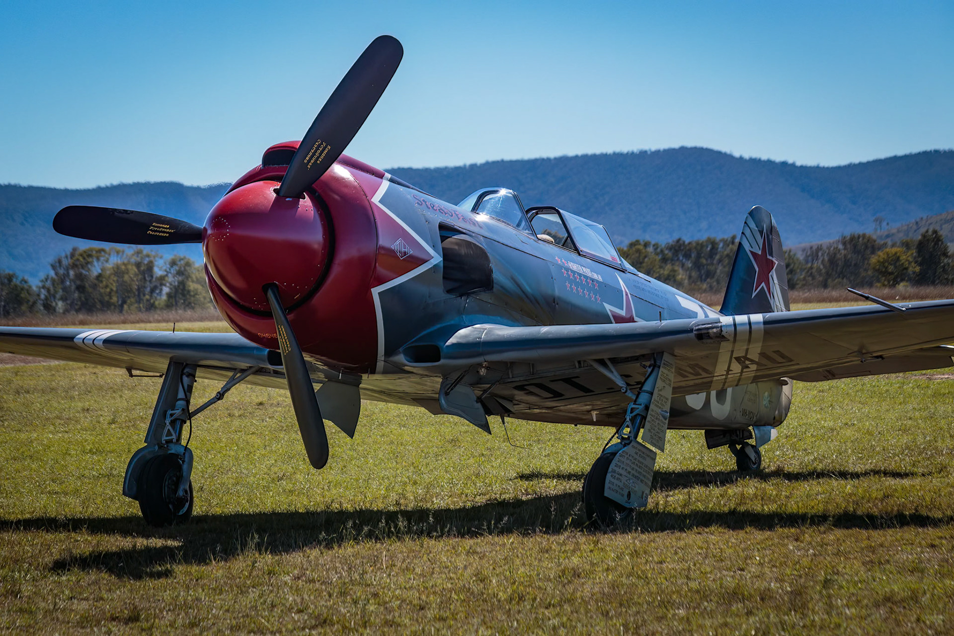 Yak-3 at the Brisbane Valley Airshow 2016