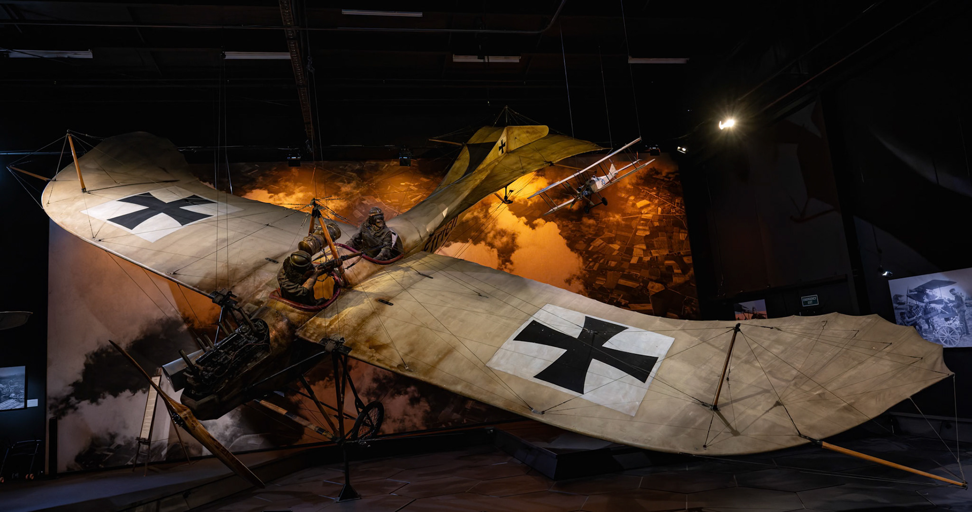 Etrich Taube at Omaka Aviation Heritage Centre in Blenheim, New Zealand