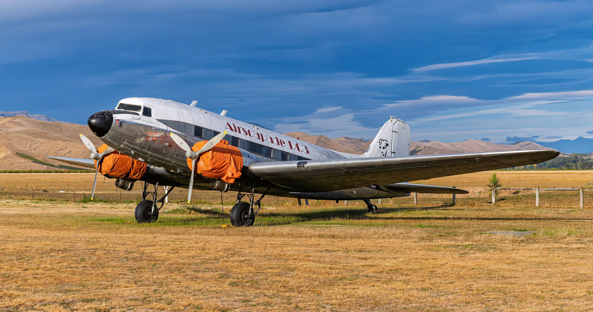 Douglas DC-3C [ZK-JGB] at Omaka Aviation Heritage Centre in Blenheim, New Zealand