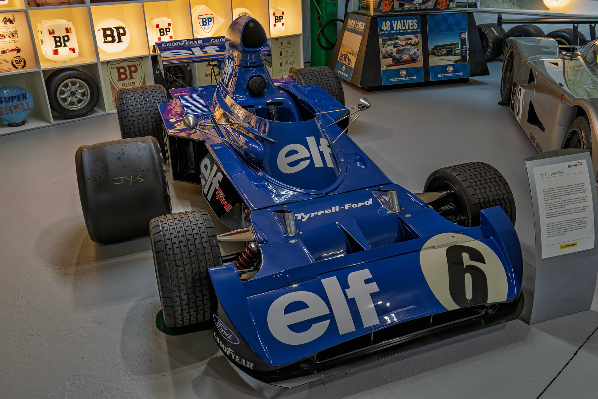 1973 Tyrrell 006/2 Formula 1 car at Donington Park Museum, England