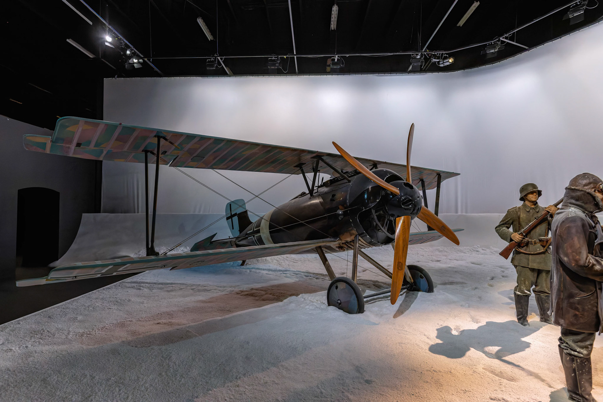 Siemens Shuckert D.IV at Omaka Aviation Heritage Centre in Blenheim, New Zealand