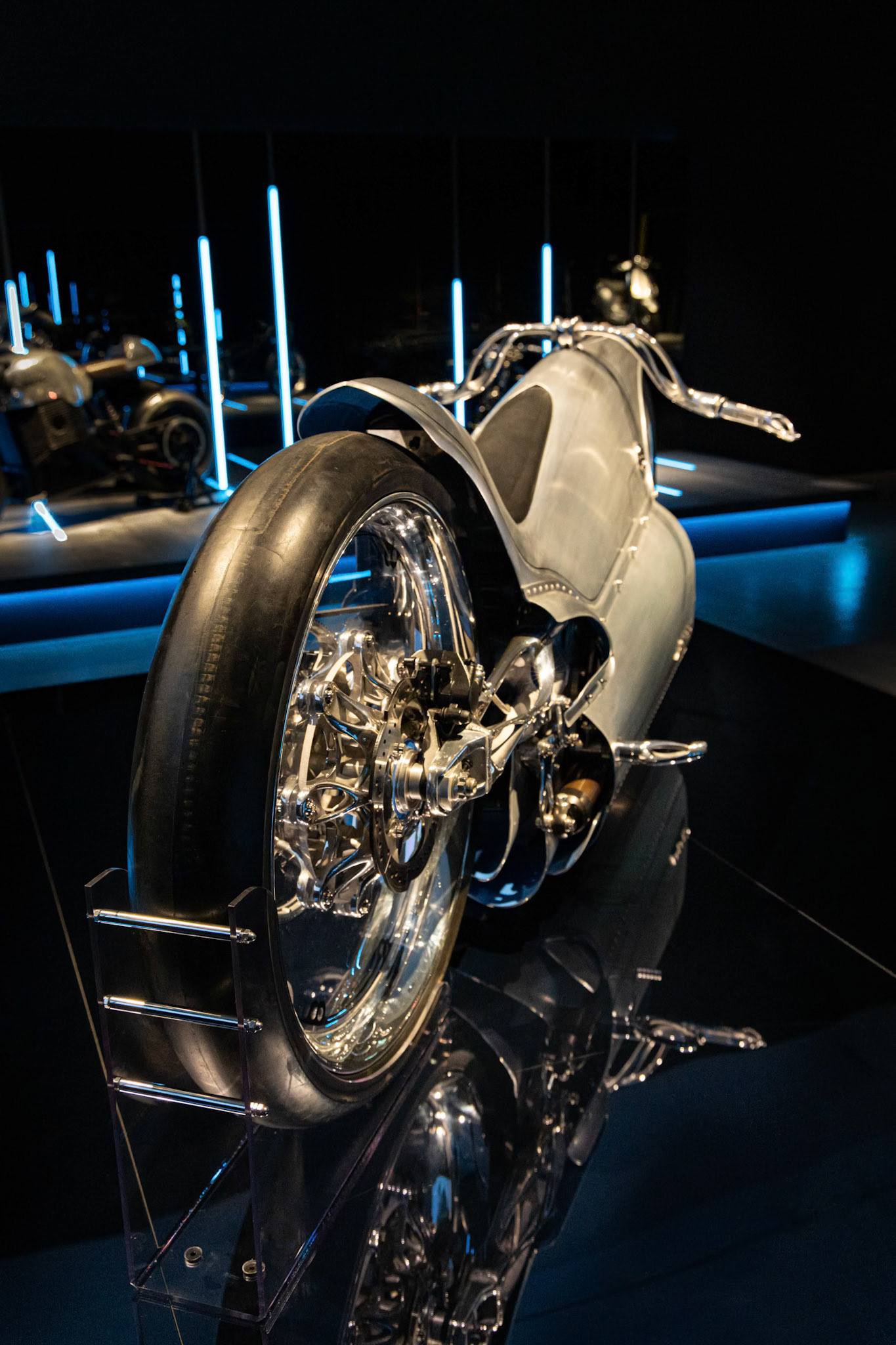 2019 Fuller Moto 2029 in the Exhibition The MotorCycle at GOMA in Brisbane, Australia