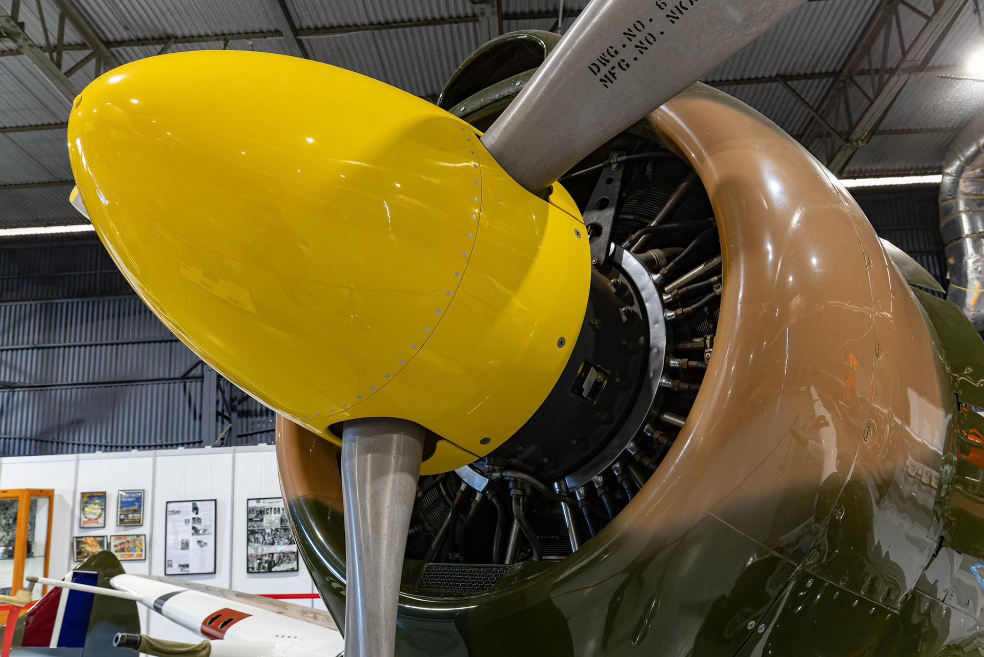 CAC Boomerang A46-206 on display at the RAAF Amberley Aviation Heritage Centre at Amberley, Australia