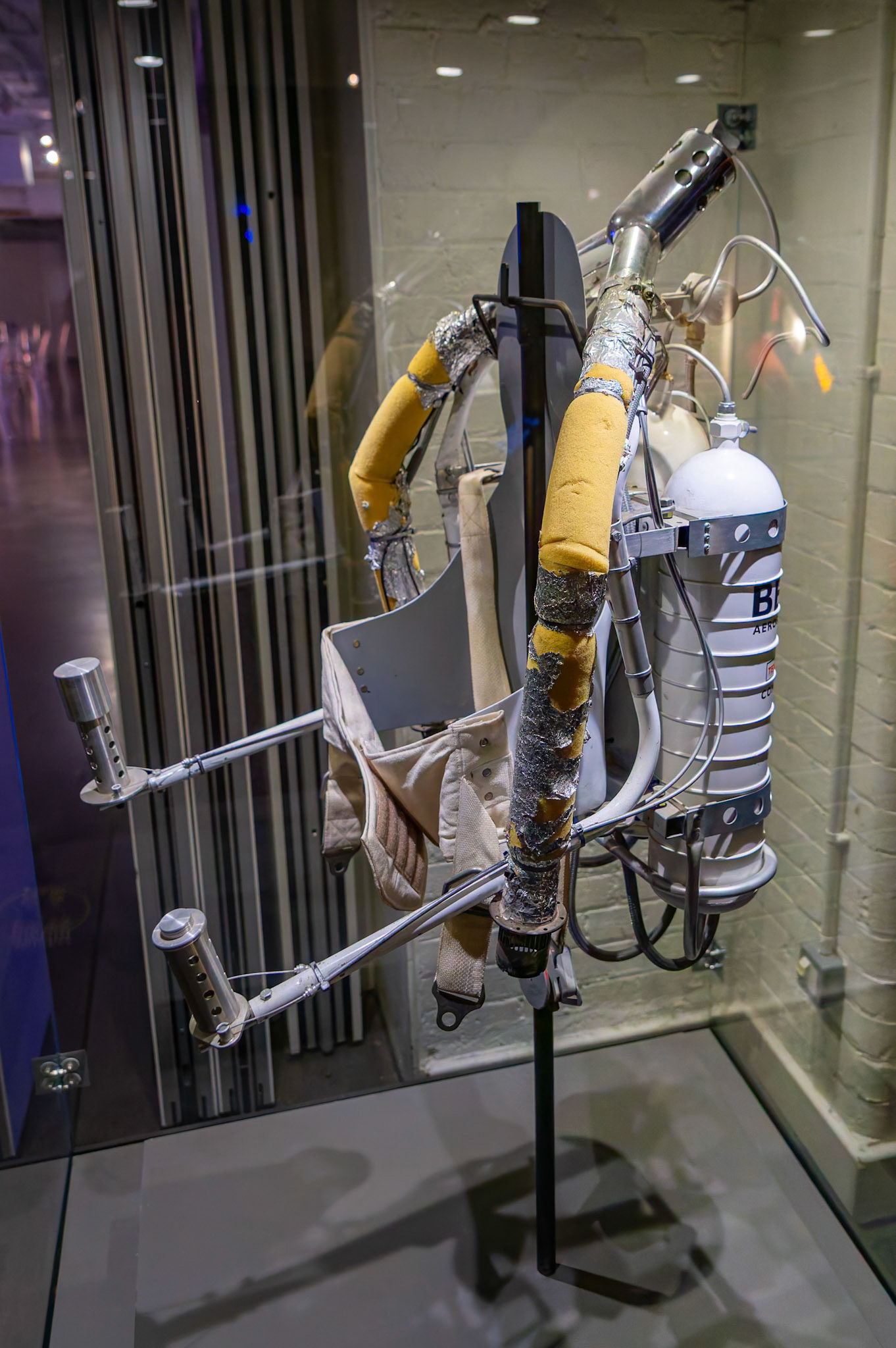 Bell-Textron Jet Pack from "Thunderball", Bond in Motion in London, England