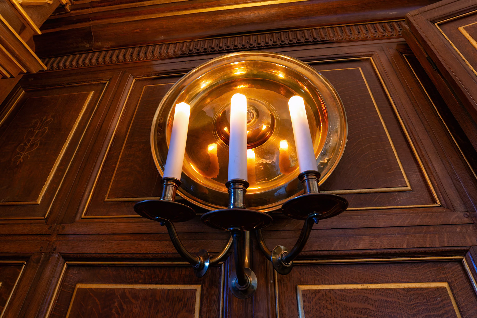 Inside the Edinburgh Castle in Edinburgh, Scotland
