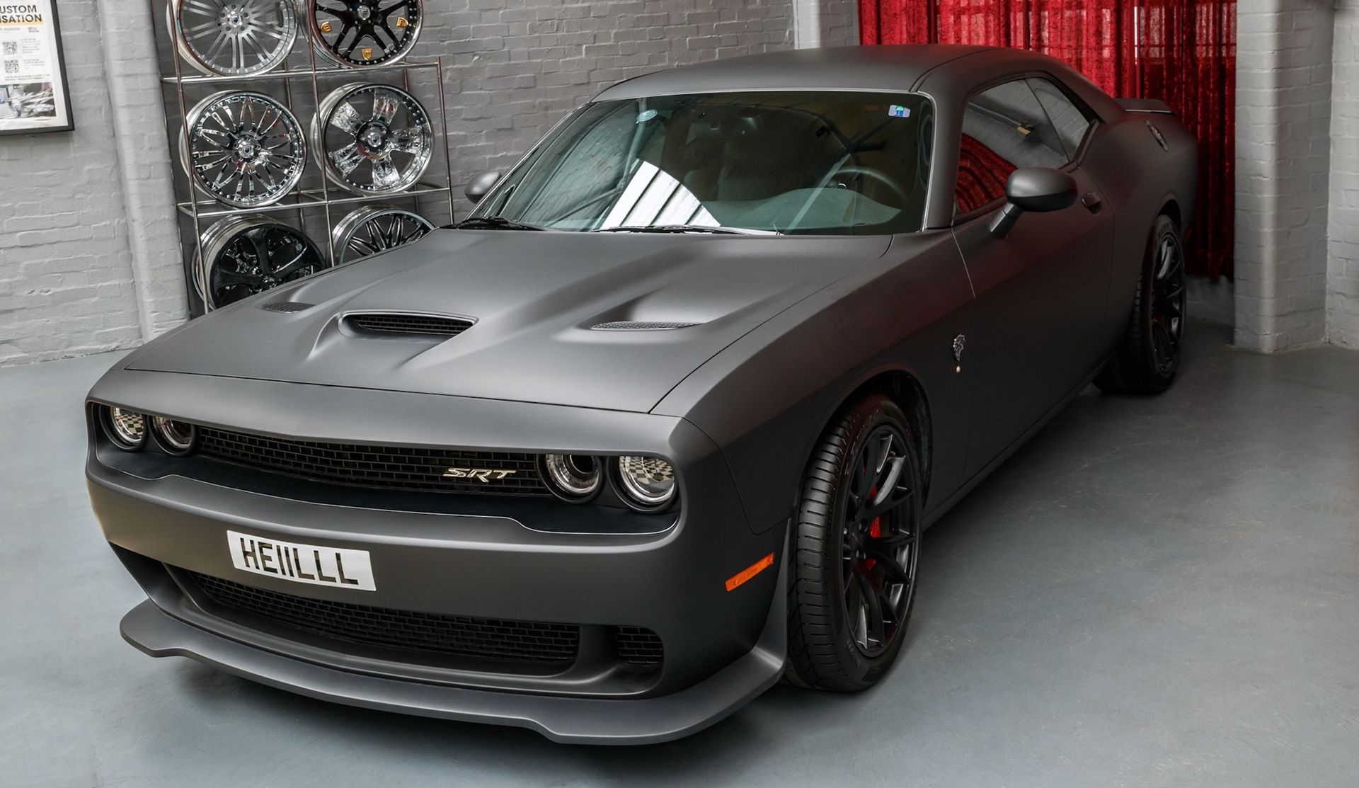 Dodge Challenger SRT Hellcat at the London Motor Museum, England