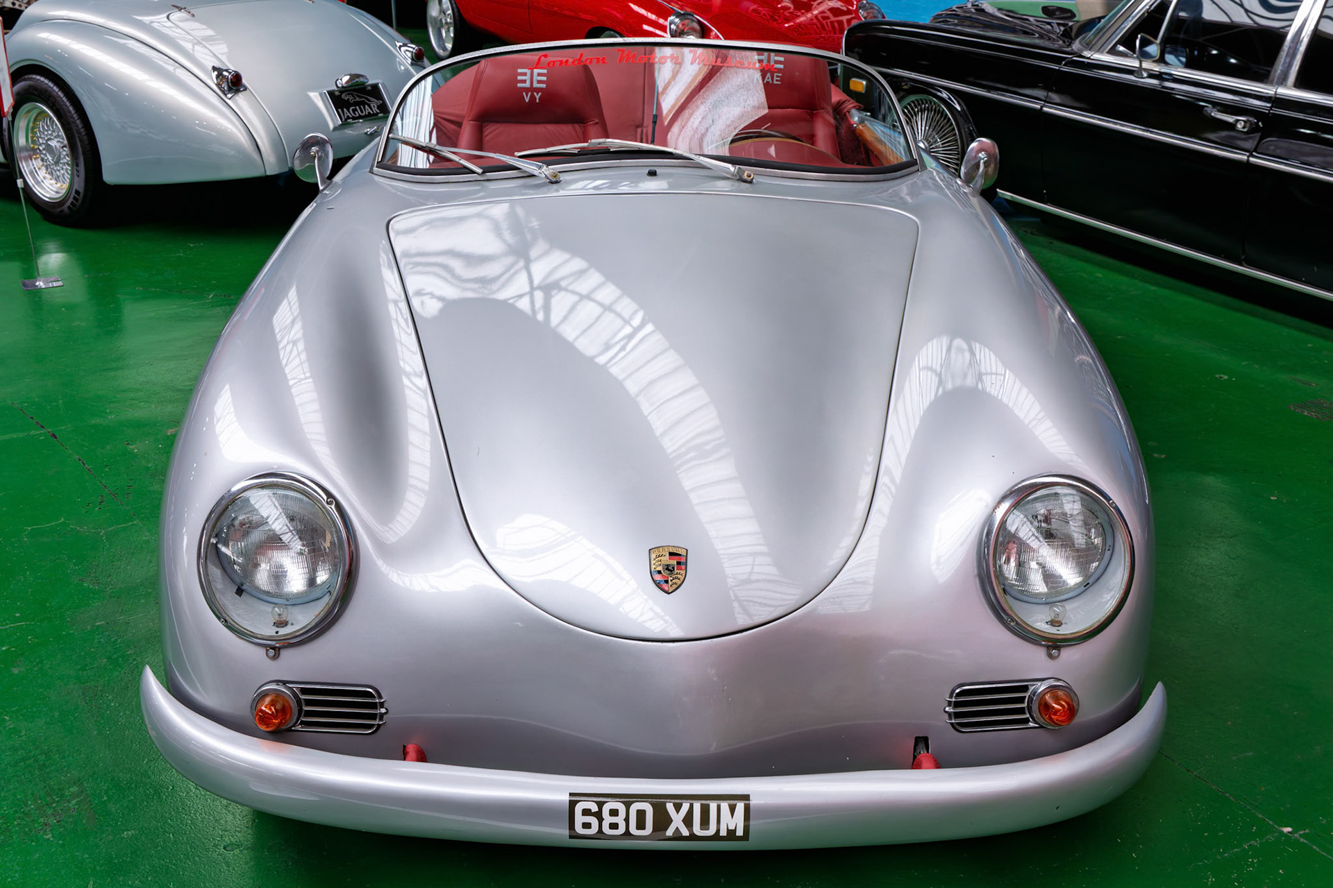 1952 Porsche 356 at the London Motor Museum, England