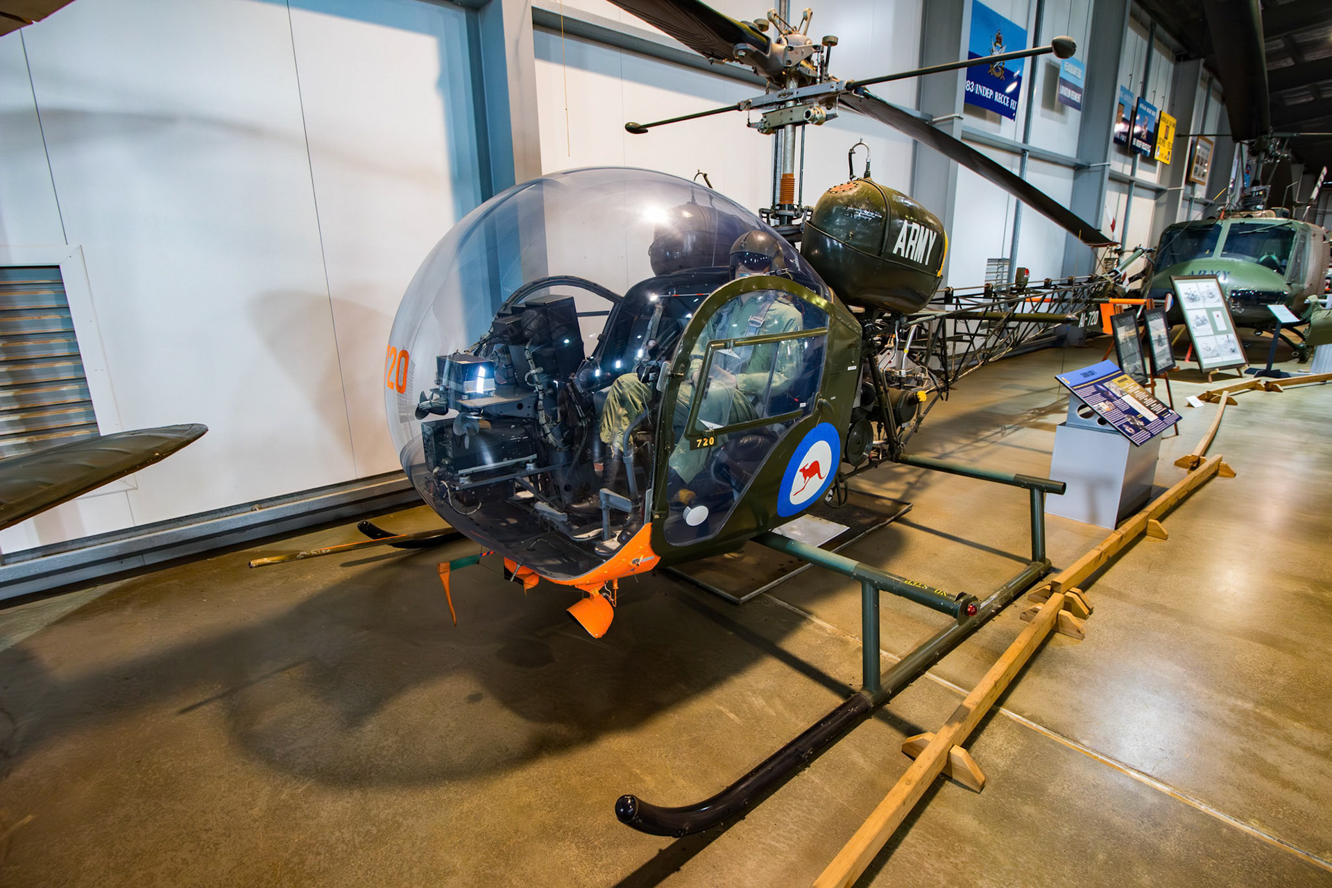 Sioux G3B-1 at the Australian Army Flying Museum