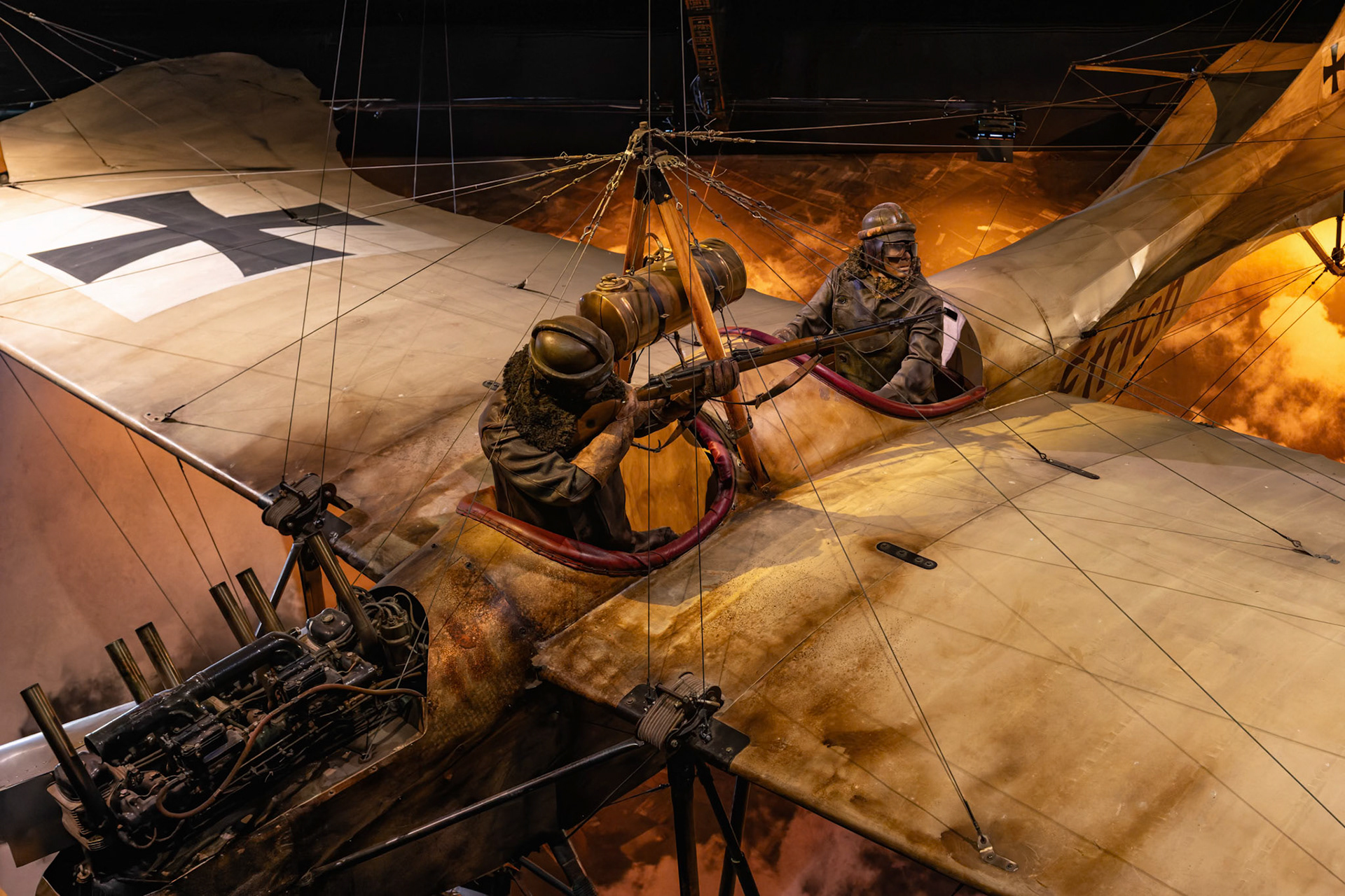 Etrich Taube at Omaka Aviation Heritage Centre in Blenheim, New Zealand