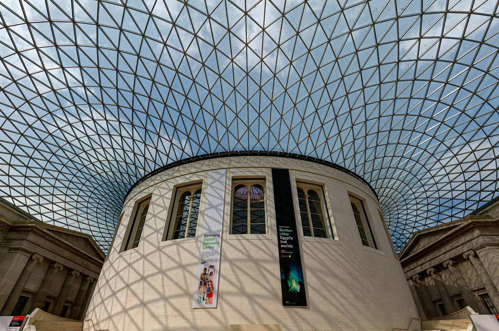 Inside the British Museum, London