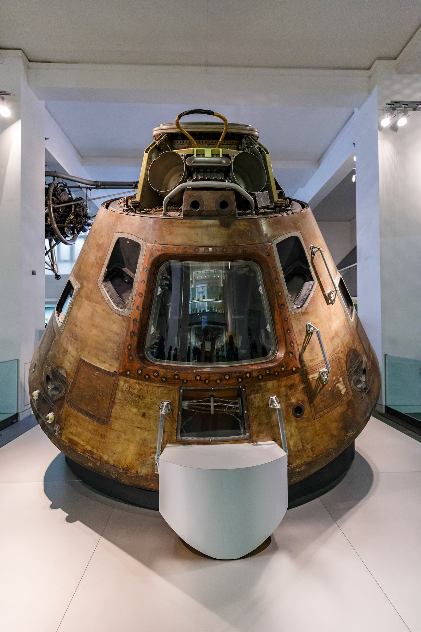 Apollo 10 Capsule in the Science Museum, London