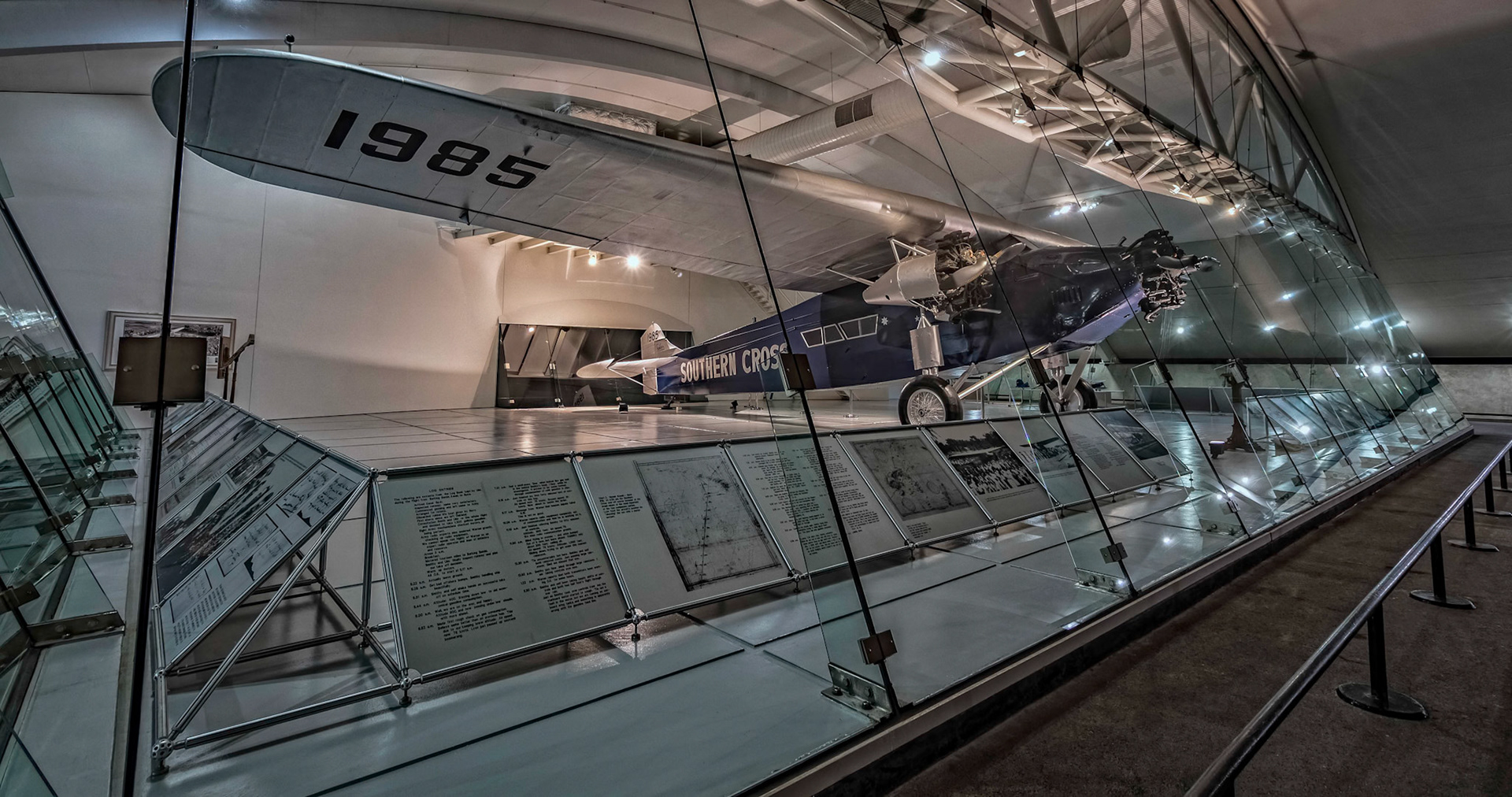 The Sir Charles Kingsford Smith Memorial at the Brisbane Inernational Airport, Australia