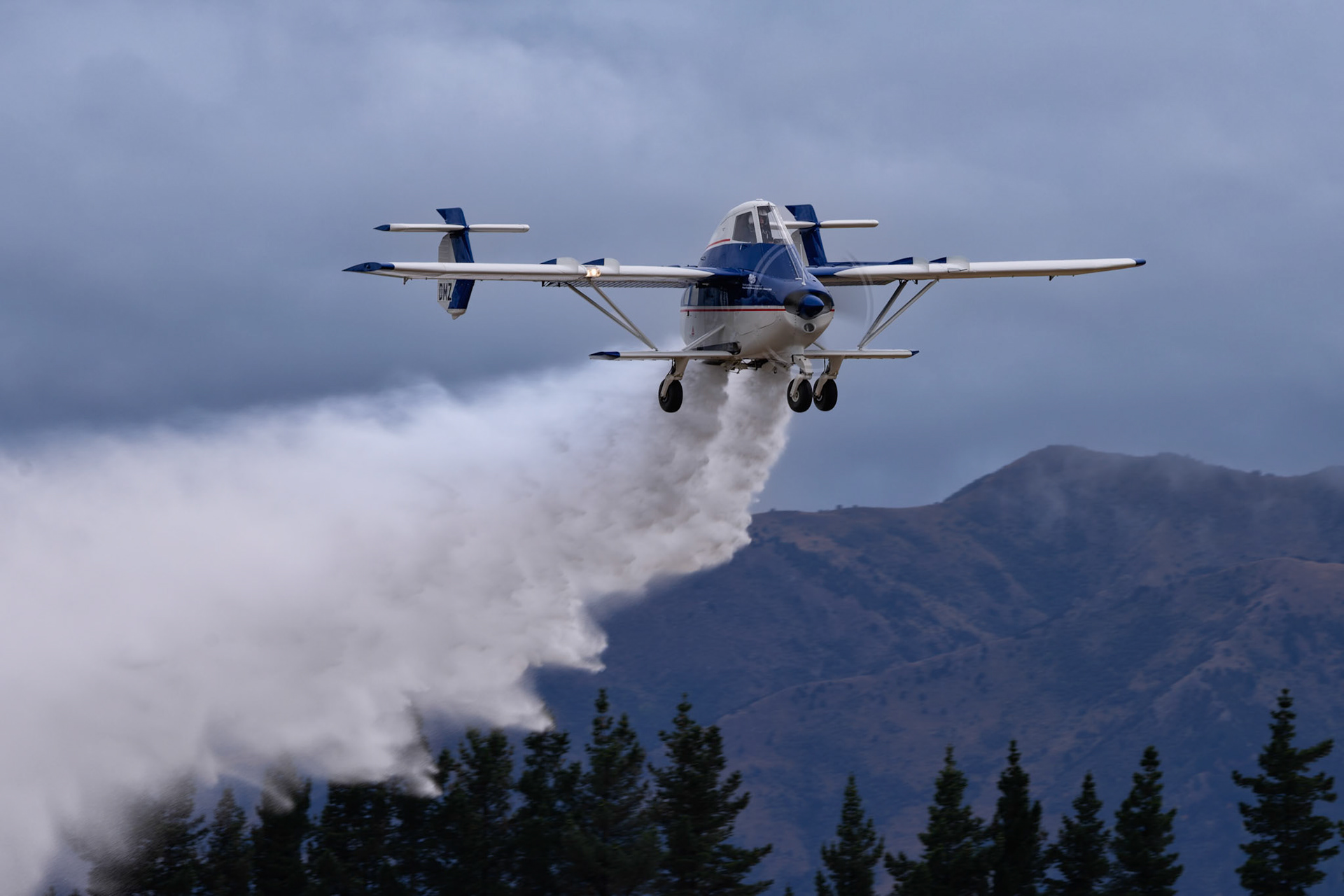 Transavia PL-12U Airtruk [ZK-DMZ] on display at Warbirds over Wanaka, New Zealand
