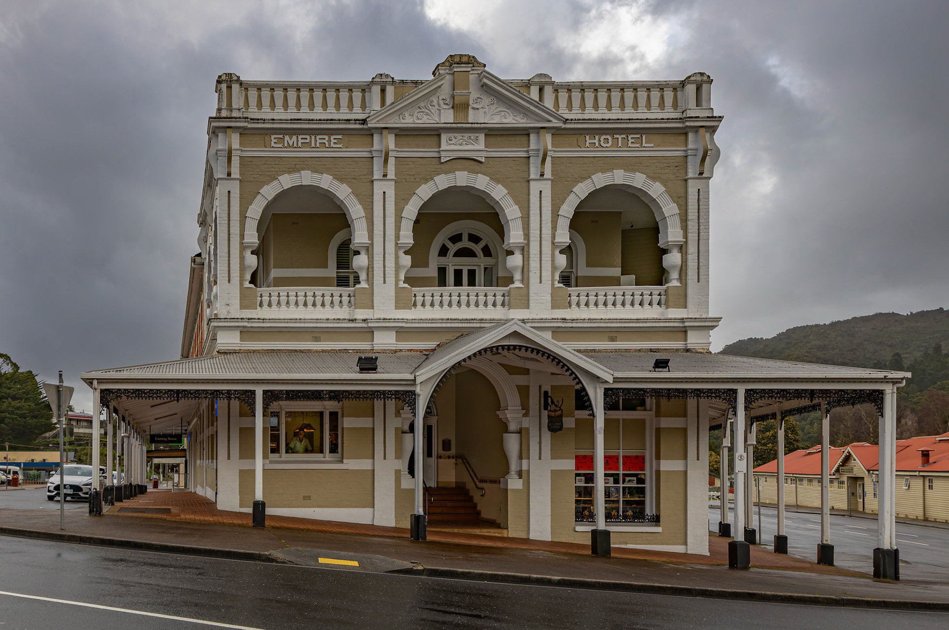 The Empire Hotel on Orr Street in Queenstown in Tasmania, Australia