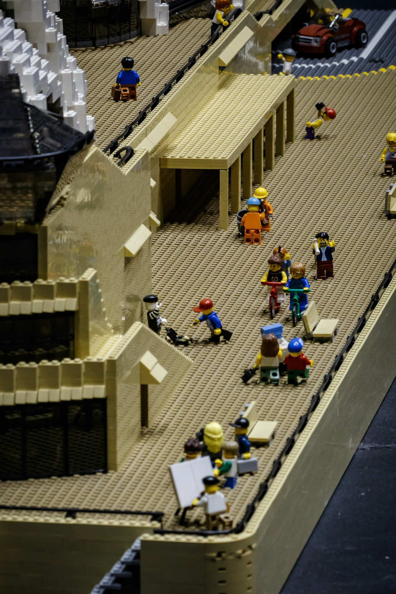 Sydney Opera House Lego Creation at the Brickman Experience at the Gold Coast, Australia