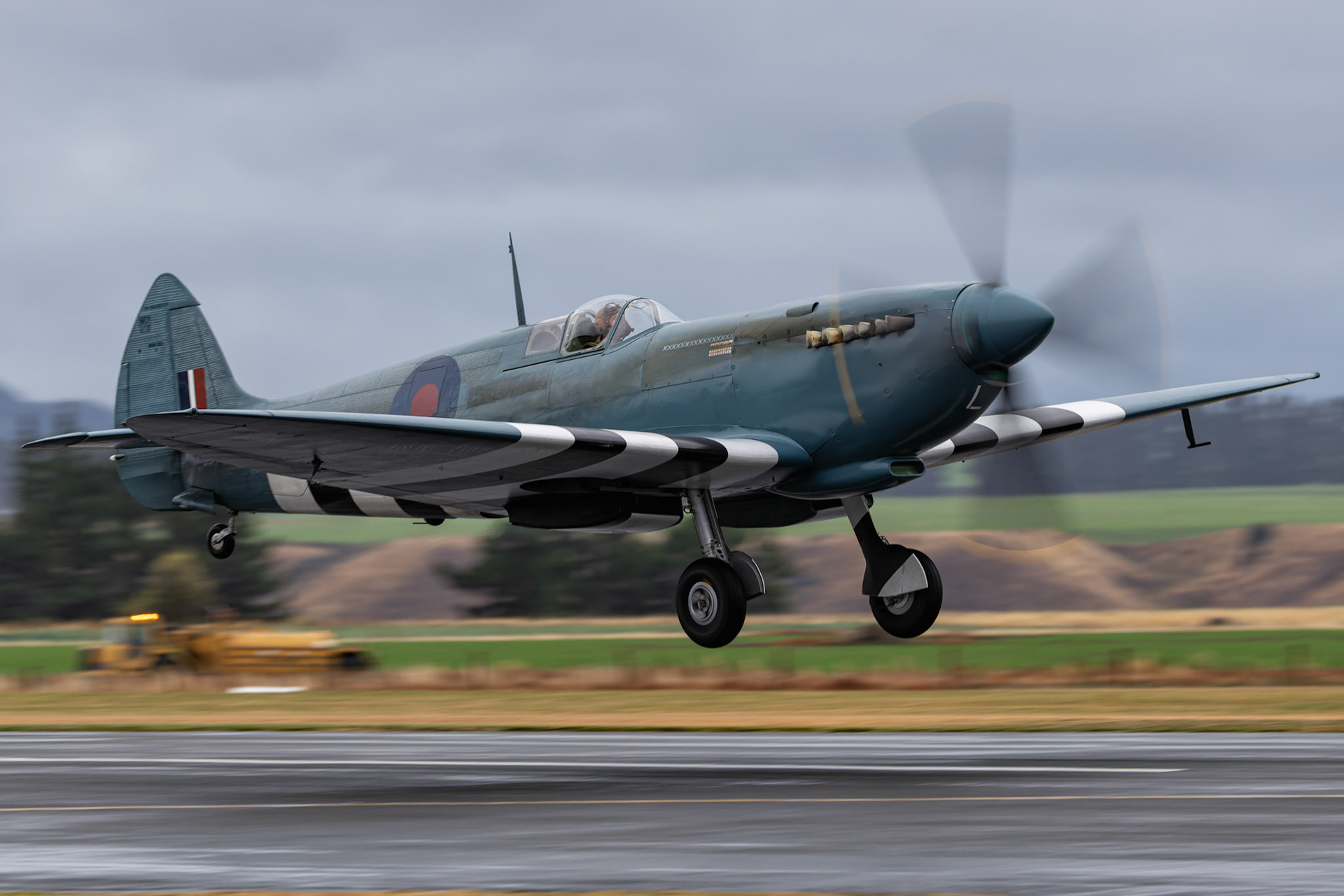 Supermarine Spitfire PR-XI [PL983] on display at Warbirds over Wanaka, New Zealand