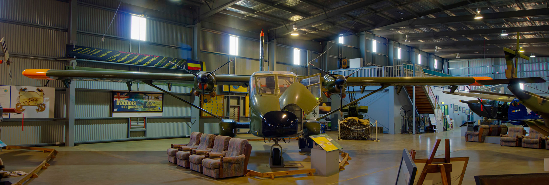 GAF Nomad on display at the Museum of Australian Army Flying in Oakey, Australia