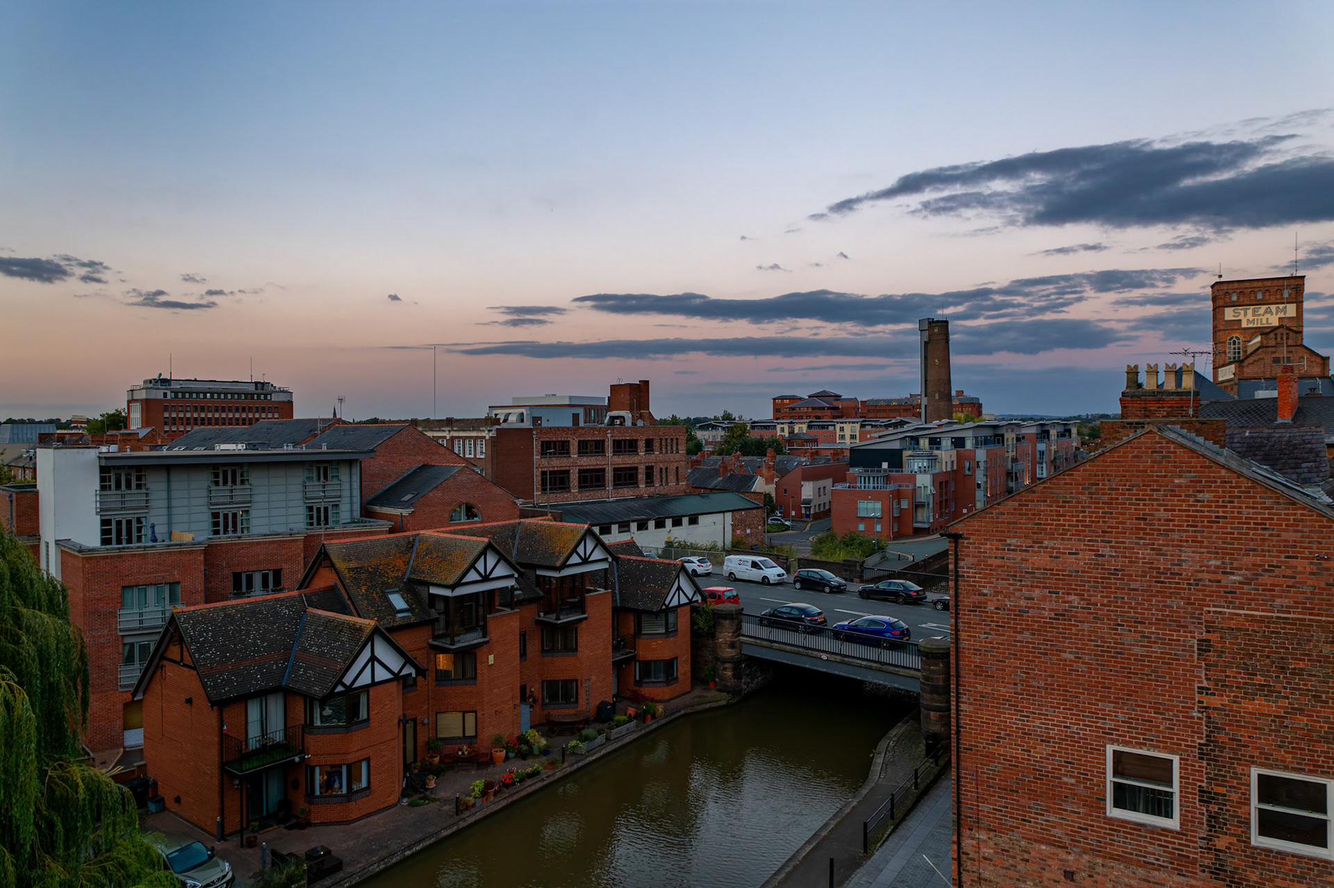 Overlooking Chester, Wales