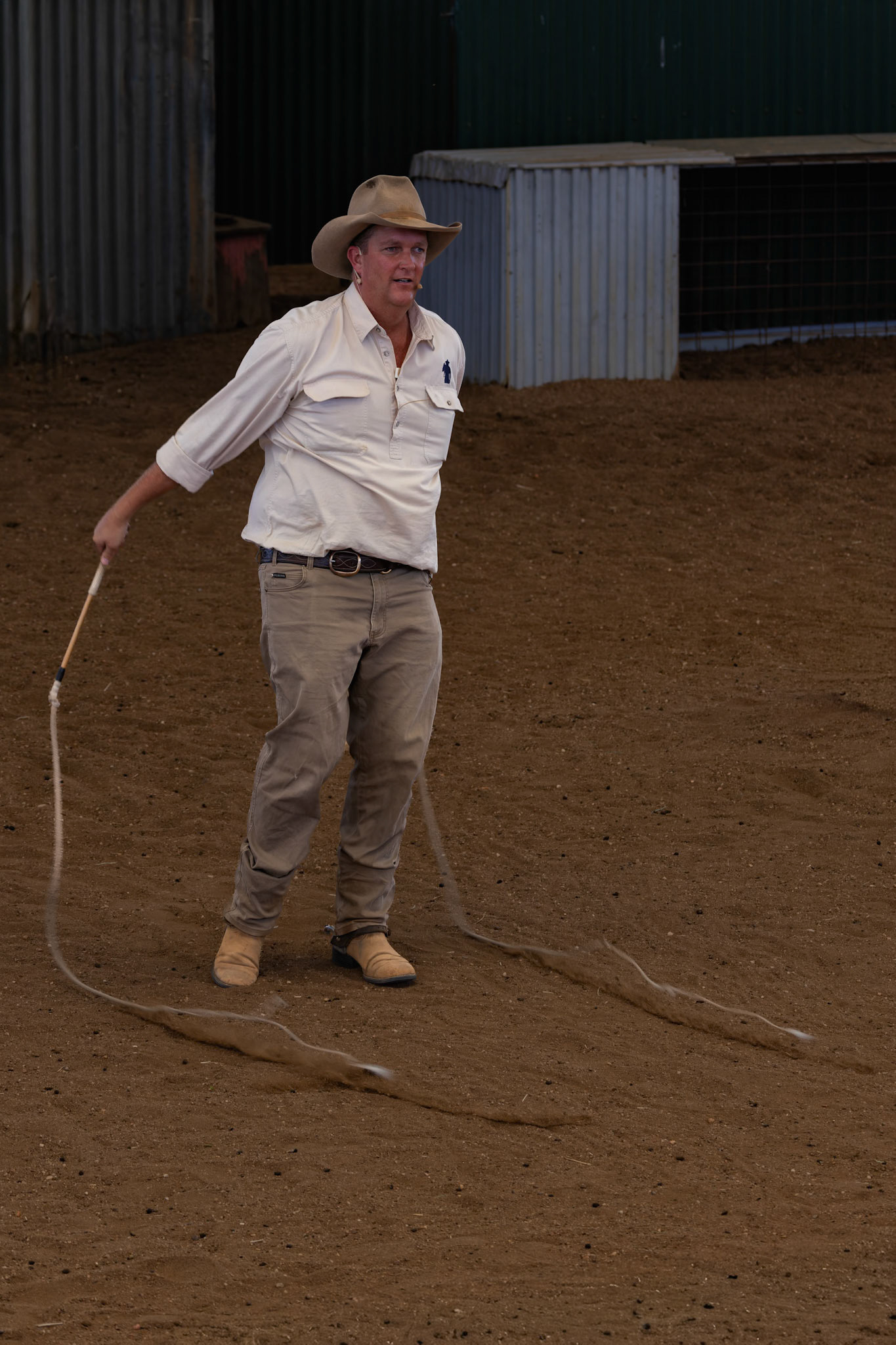 The Live Outback Stockmans Show at the Stockmans Hall of Fame in Longreach, Australia