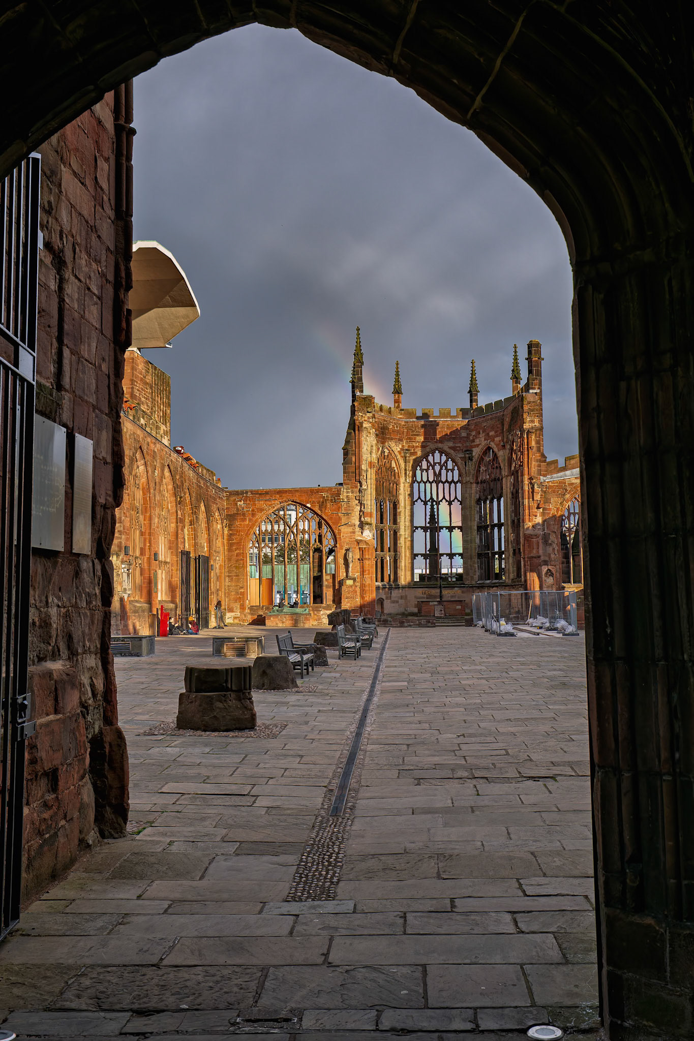 Coventry Cathedral in Coventry, England