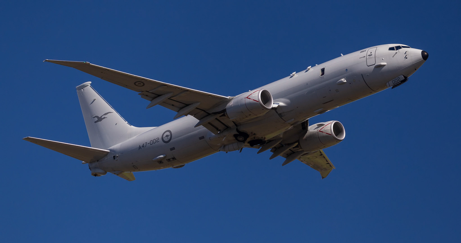 RAAF P-8A Poseidon on display at Wings Over Illawarra 2018, Illawarra Regional Airport, Albion Park Rail, New South Wales, Australia