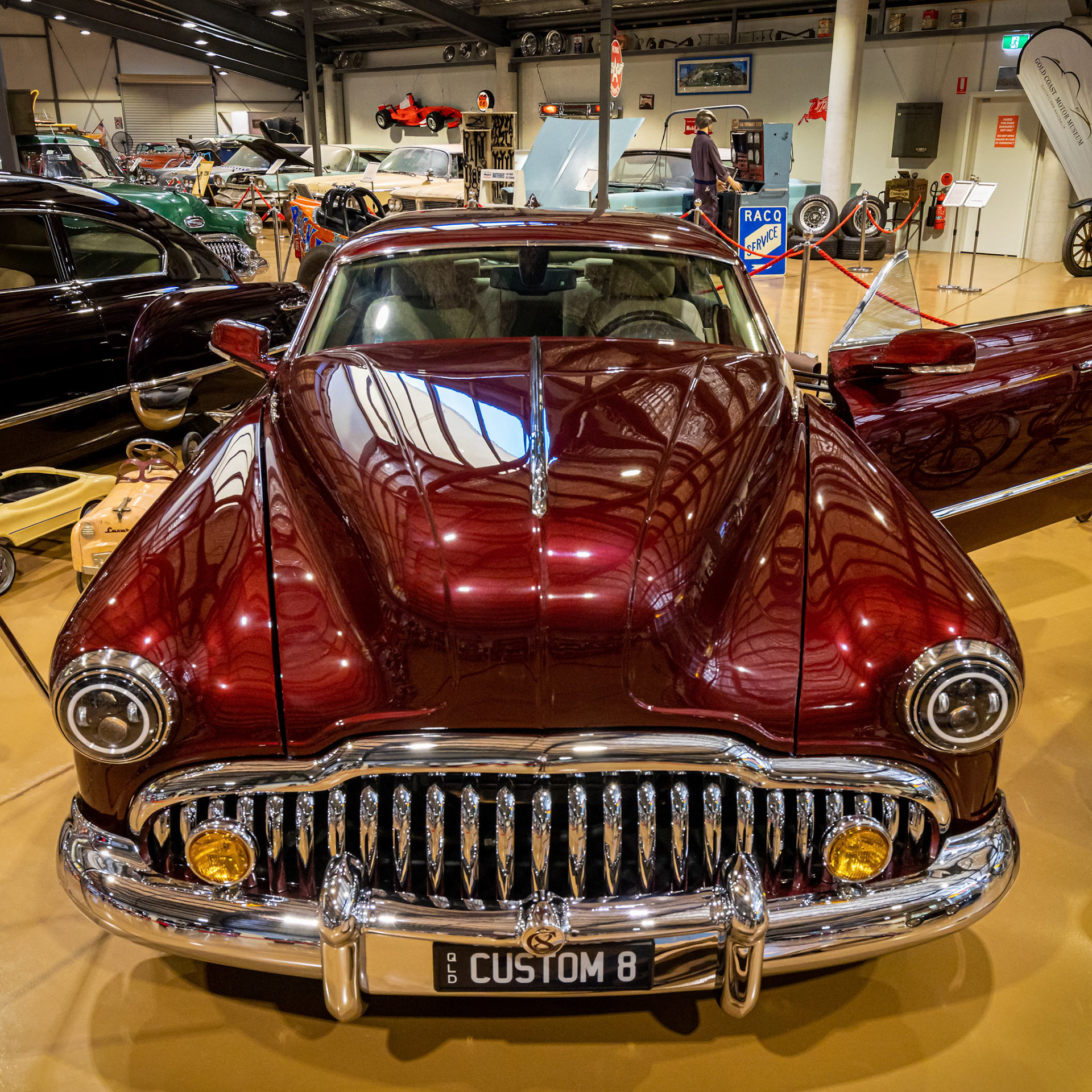 1949 Buick Custom 8 at the Gold Coast Motor Museum in Upper Coomera in Queensland, Australia