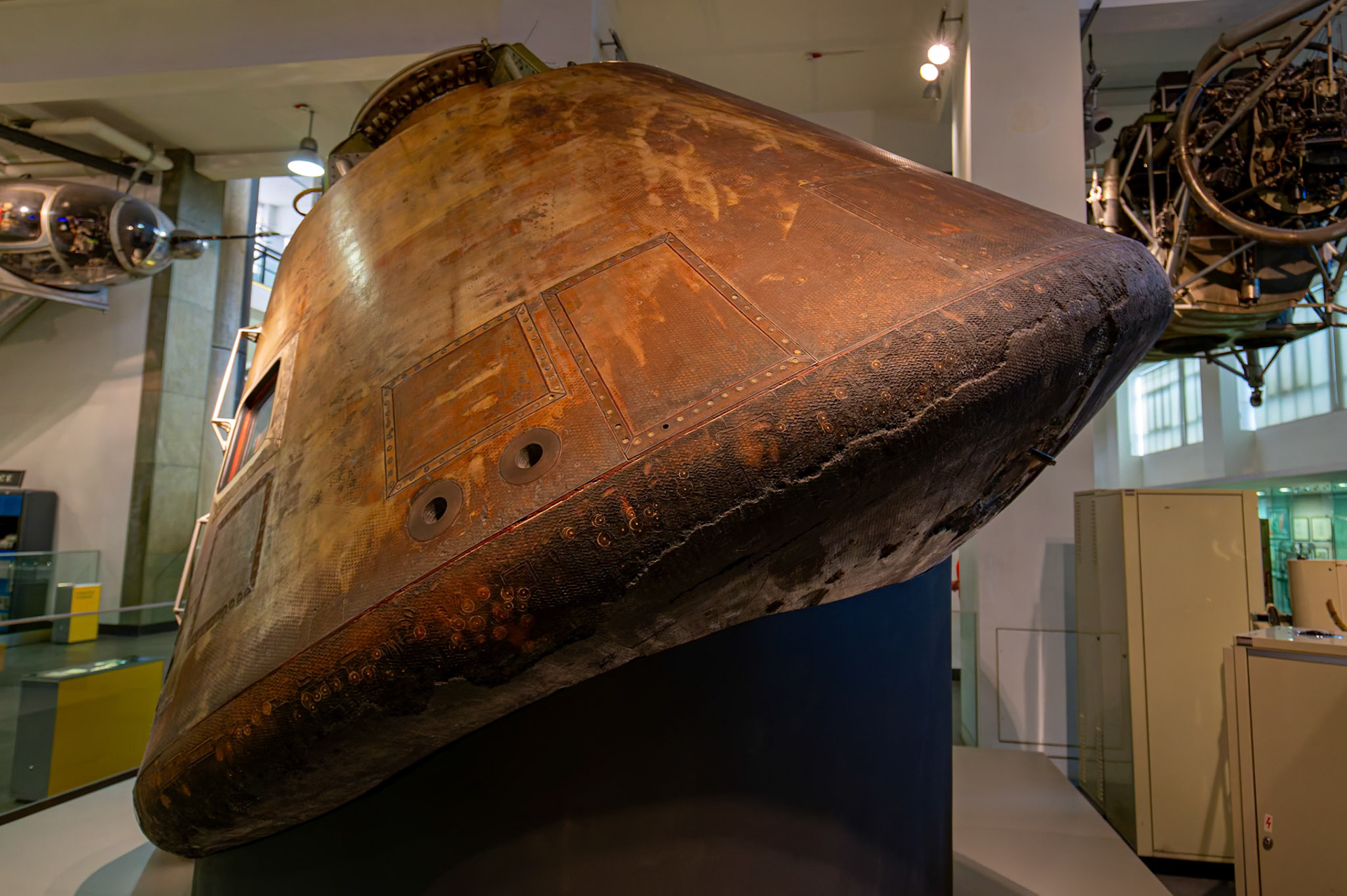 Apollo 10 Capsule in the Science Museum, London