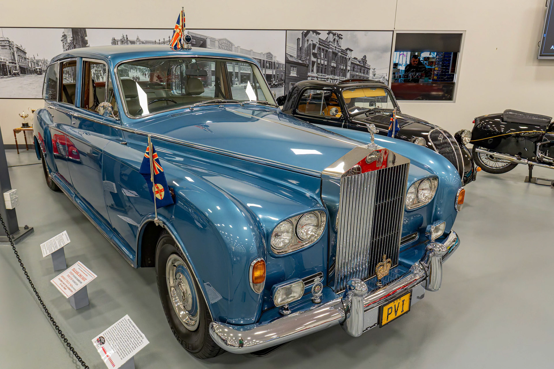 1976 Rolls Royce Phantom VI at National Automobile Museum of Tasmania in the city of Launceston in Tasmania, Australia