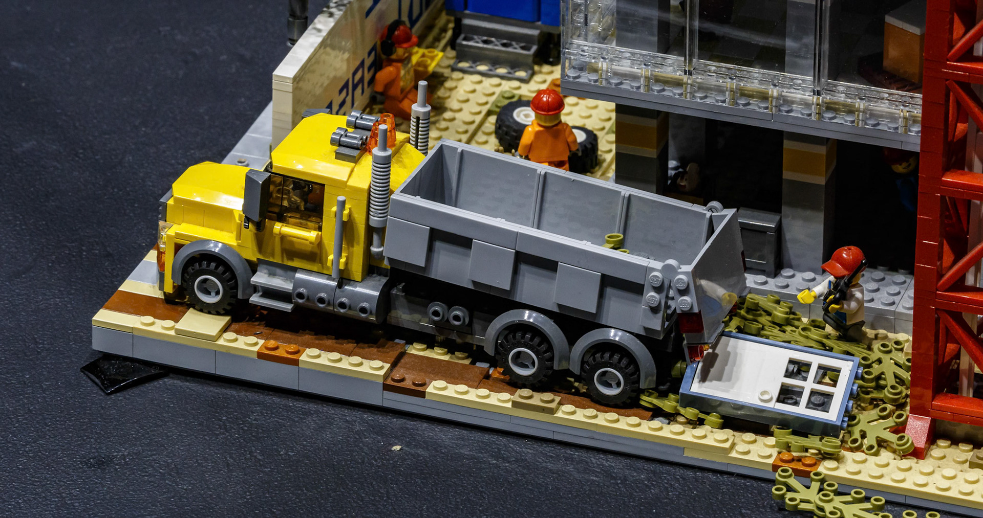 101 Collins Street Lego Creation at the Brickman Experience at the Gold Coast, Australia