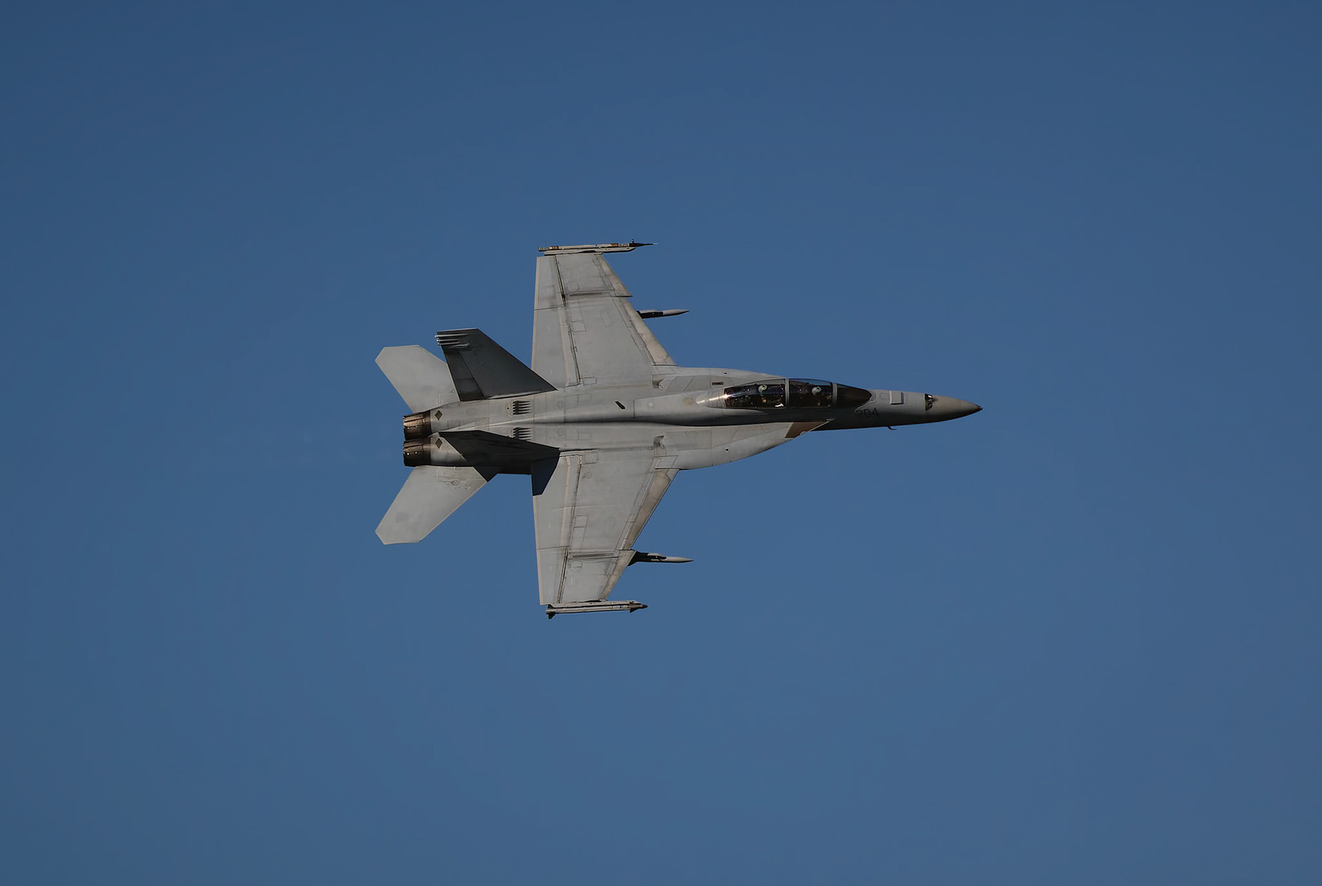 RAAF FA-18 Super Hornet (204) Handling Display at the Pacific Airshow on the Gold Coast, Australia