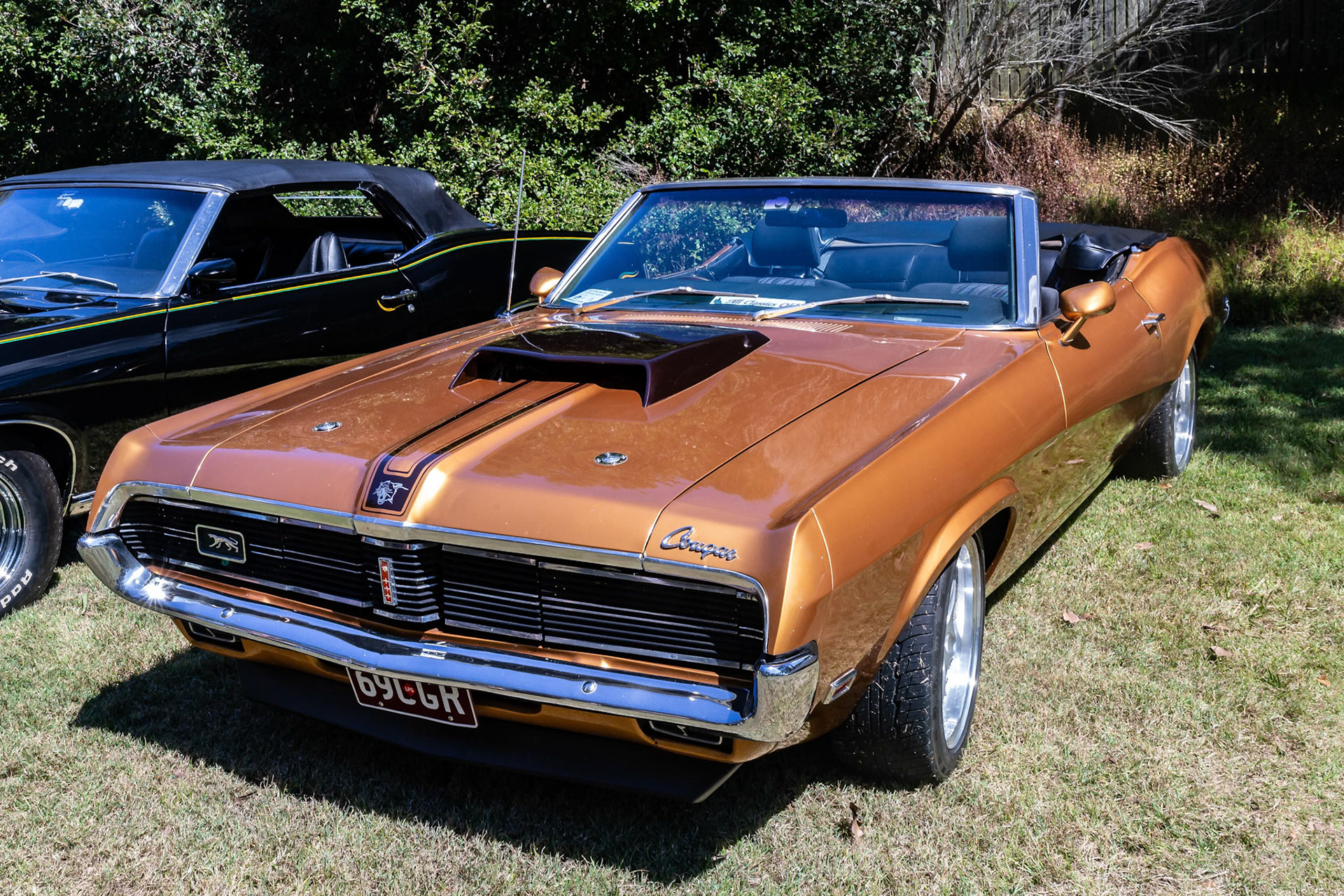 1969 Mercury Cougar at the Forestdale Carshow in Forestdale, Australia. 2018