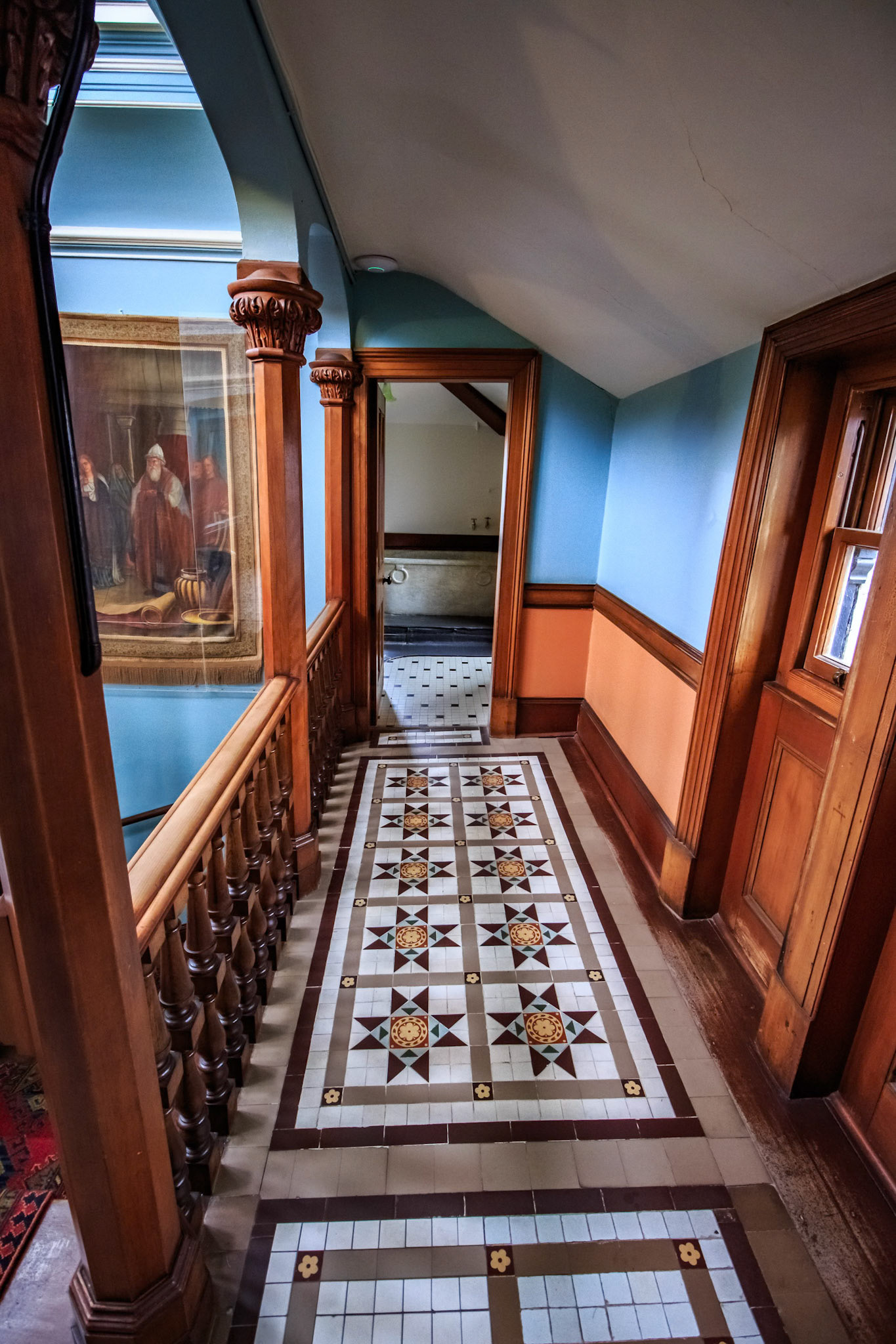 Larnach Castle outside Dunedin, New Zealand