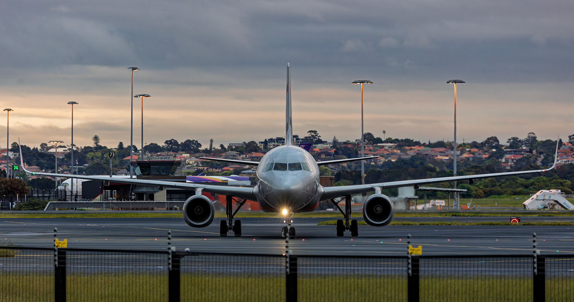 Jetstar Airbus A320-232 [VH-VFY] (Flying with Pride Livery) Arriving from Perth from the Sheps Mound, Sydney Airport, Australia