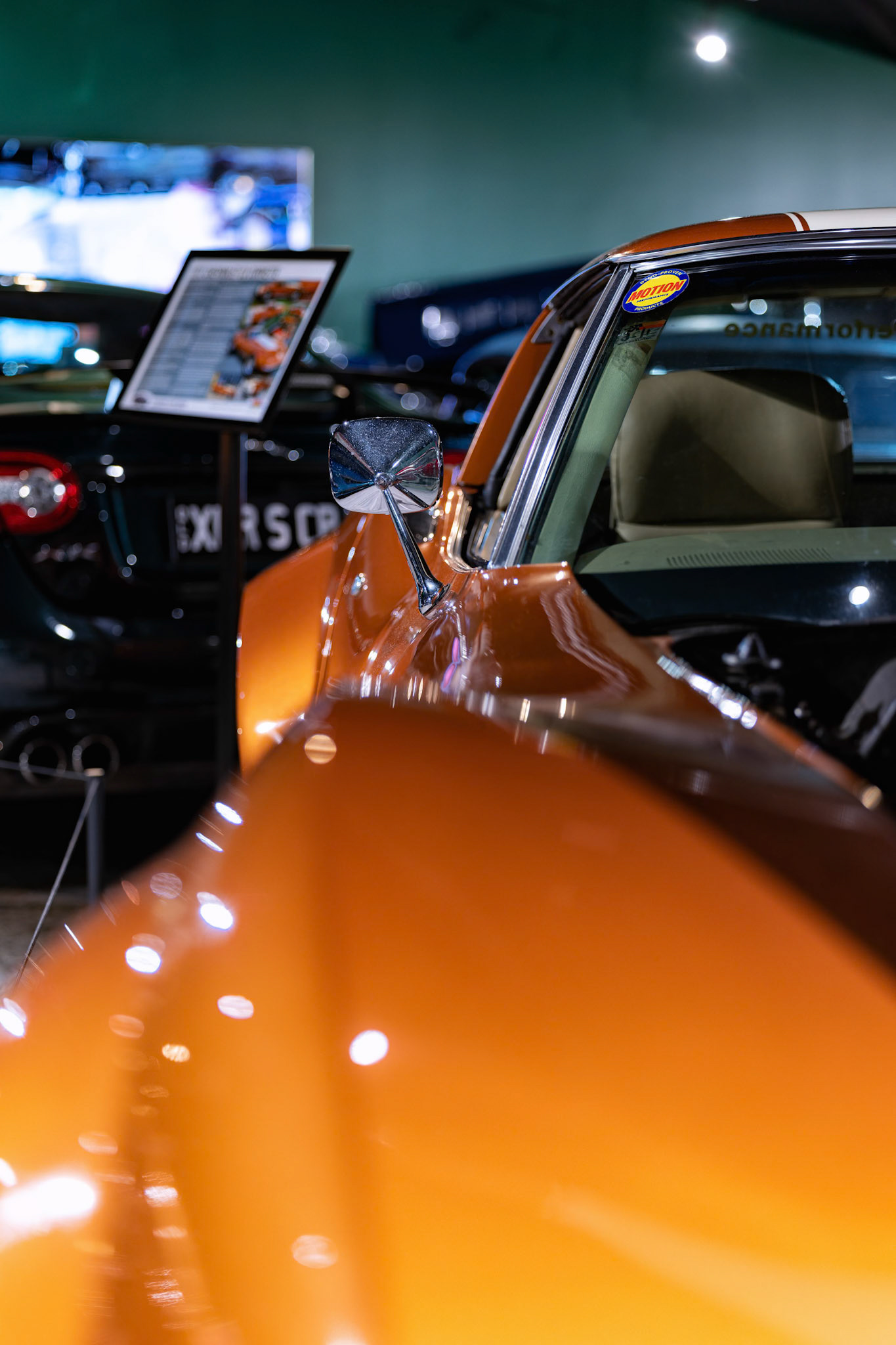 1973 Chevrolet C3 Corvette at Brisbane Motor Museum, Australia