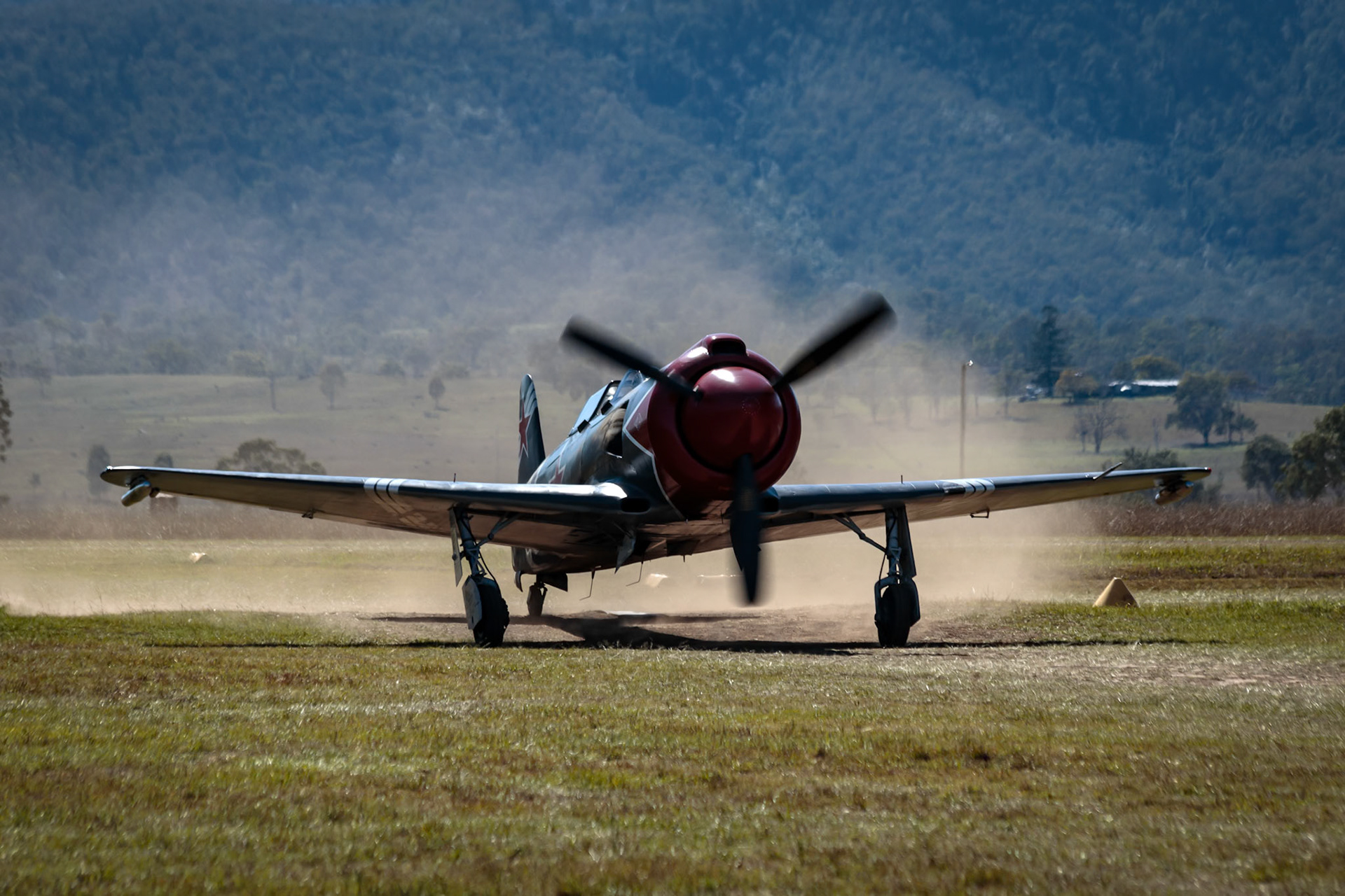 Yak-3 at the Brisbane Valley Airshow 2016