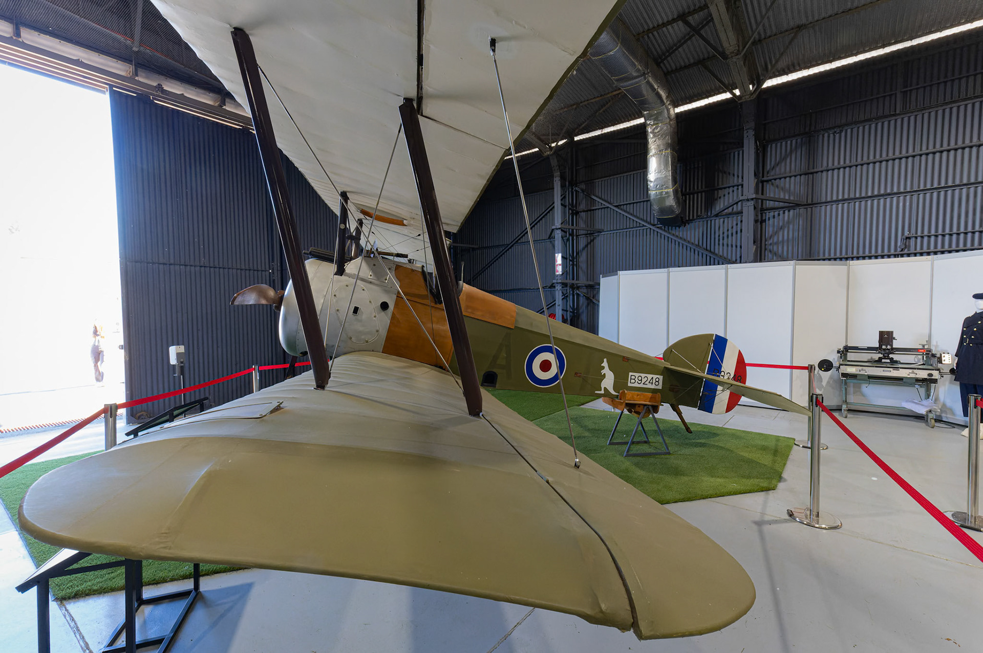 Sopwith Camel (Replica) on display at the RAAF Amberley Aviation Heritage Centre at Amberley, Australia