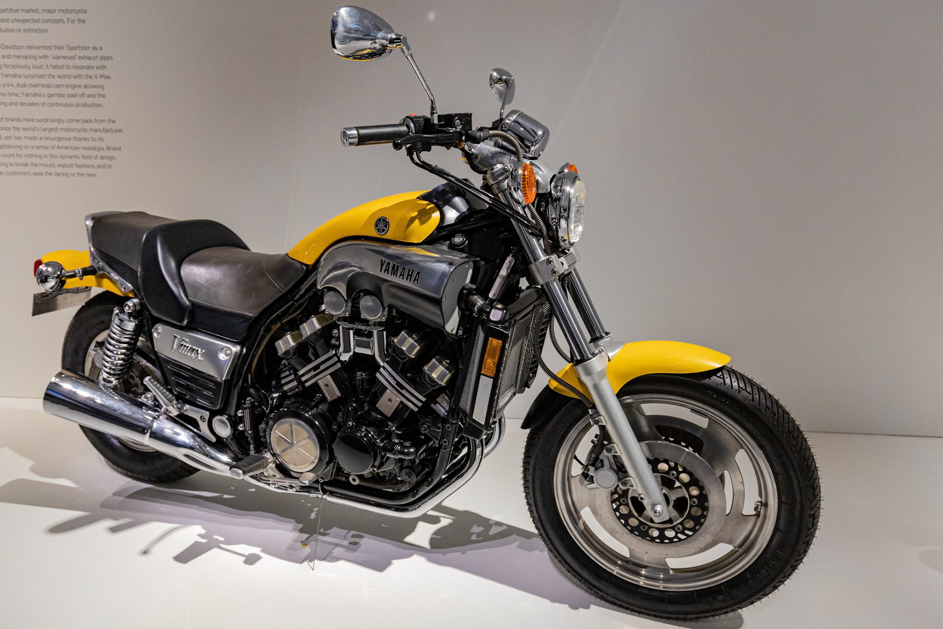 1992 Yamaha V-Max in the Exhibition The MotorCycle at GOMA in Brisbane, Australia